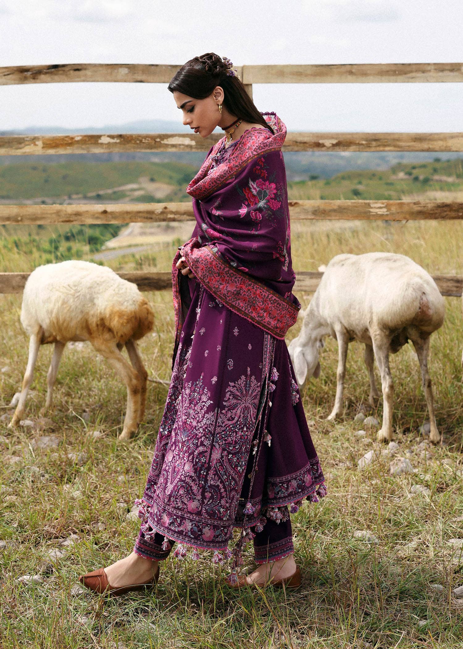 Hussain Rehar Khaddar Winter Pakistani Suits Hussain Rehar Khaddar 25/Jamni