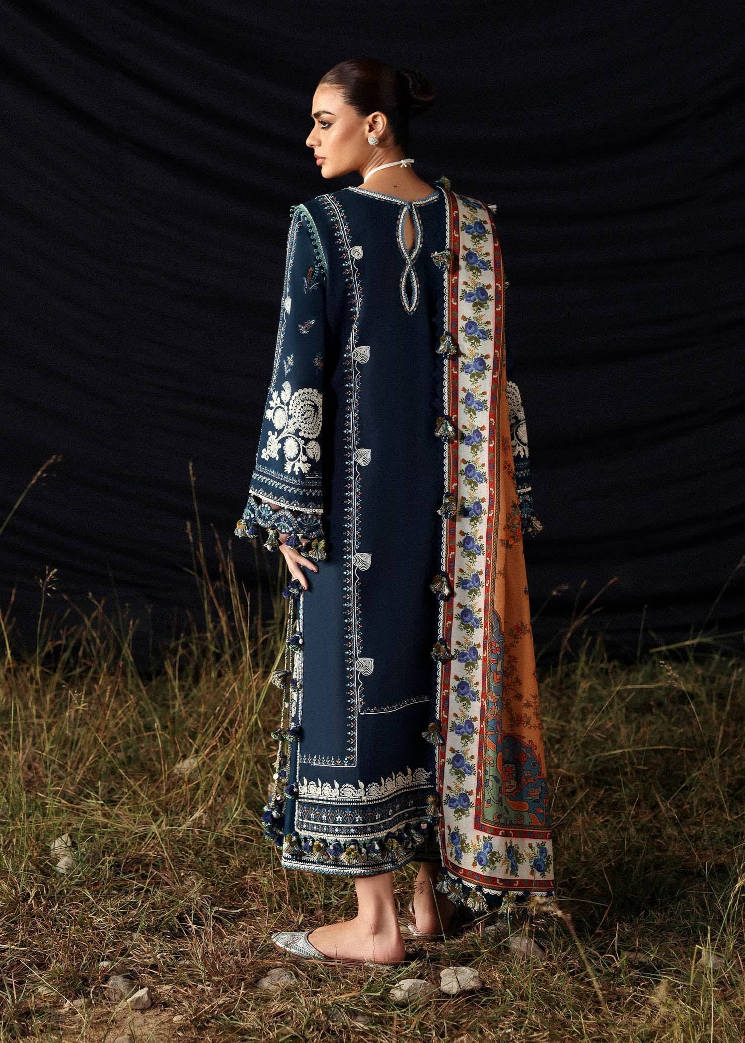 Hussain Rehar Khaddar Winter Pakistani Suits Hussain Rehar Khaddar/Chashm-e-Bahr