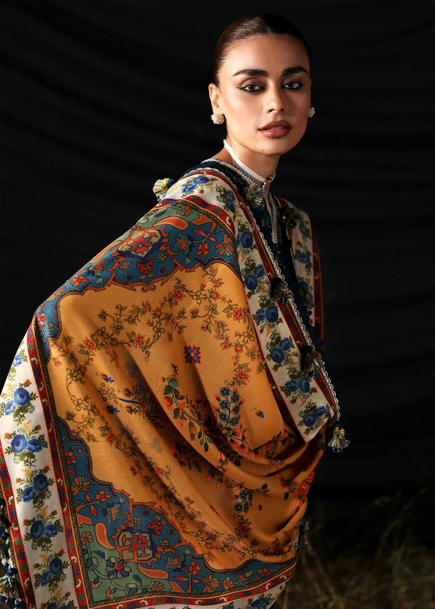 Hussain Rehar Khaddar Winter Pakistani Suits Hussain Rehar Khaddar/Chashm-e-Bahr