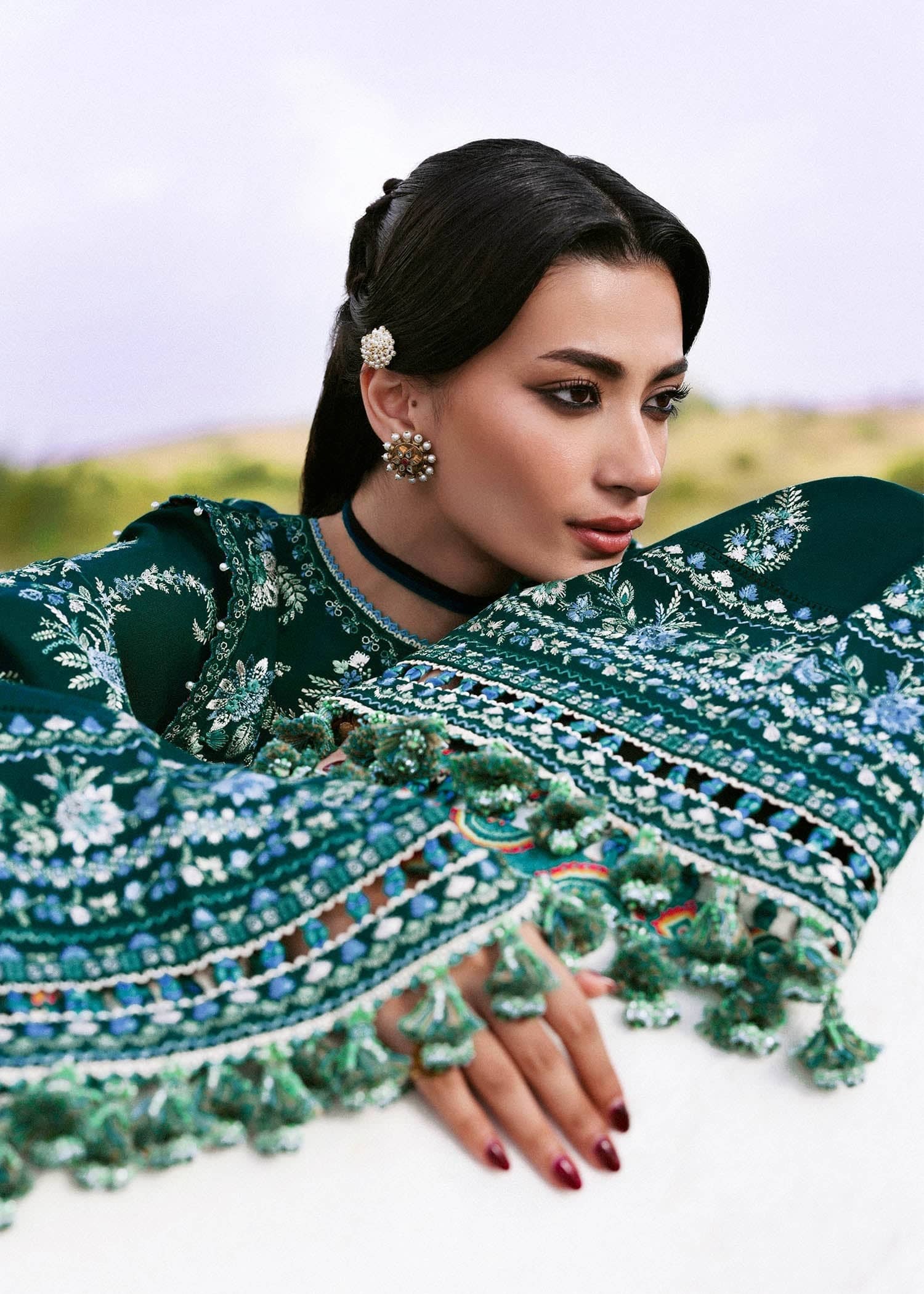 Hussain Rehar Khaddar Winter Pakistani Suits Restocked/Hussain Rehar Khaddar 25/Johar