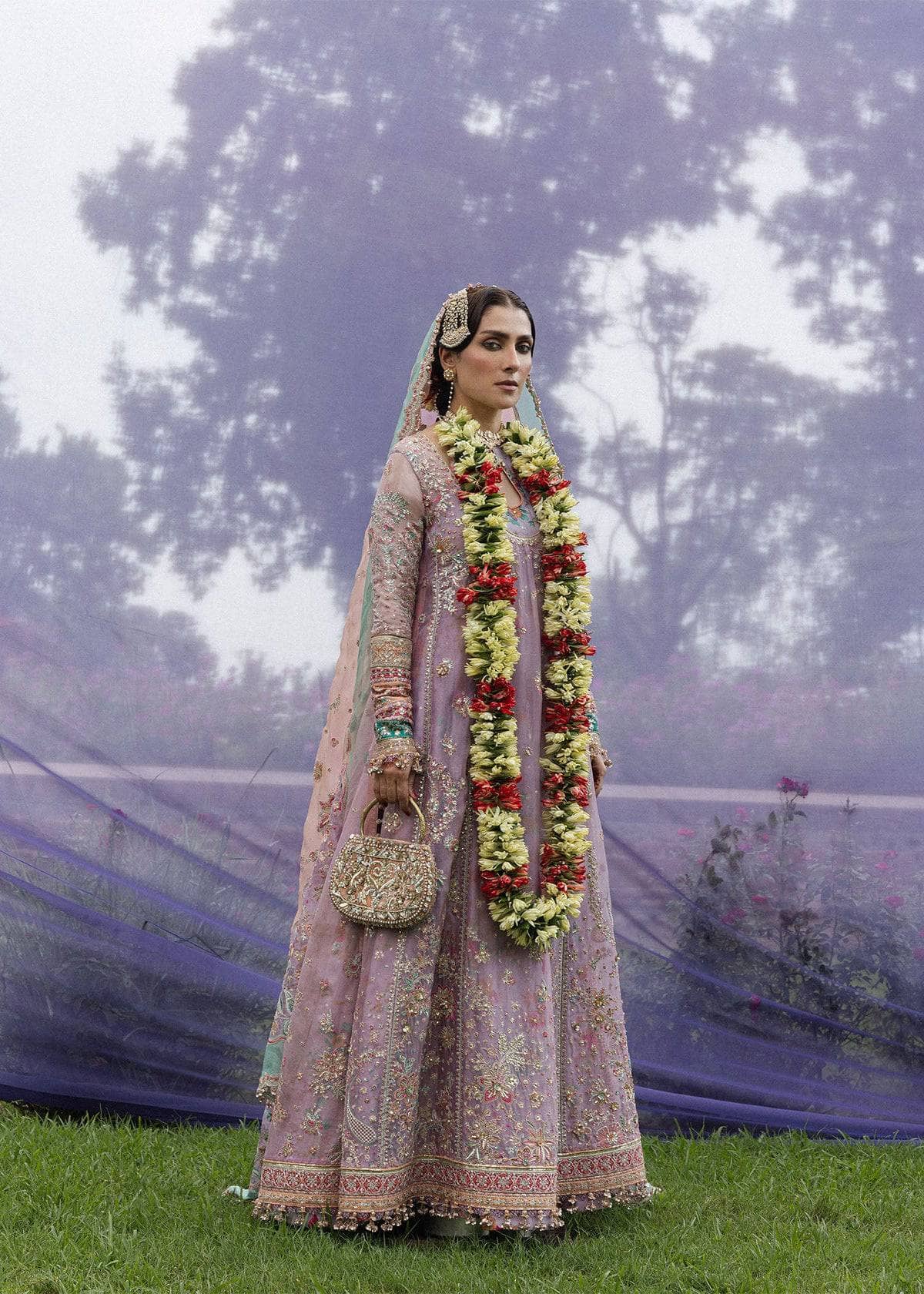 Hussain Rehar Doll House Wedding/Gul rang/Lilac
