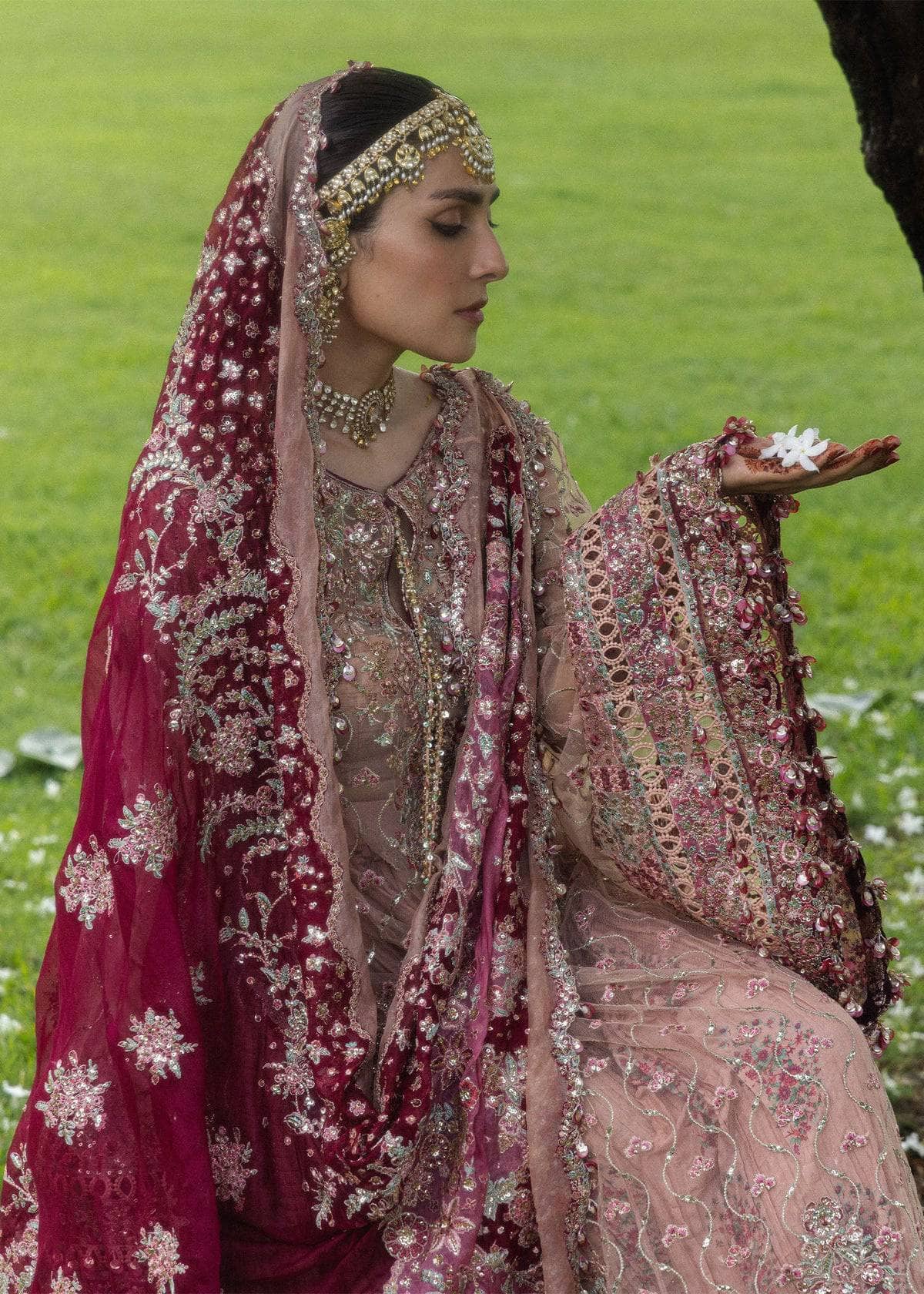 Hussain Rehar Doll House Wedding/Gulrukh/Powder Pink