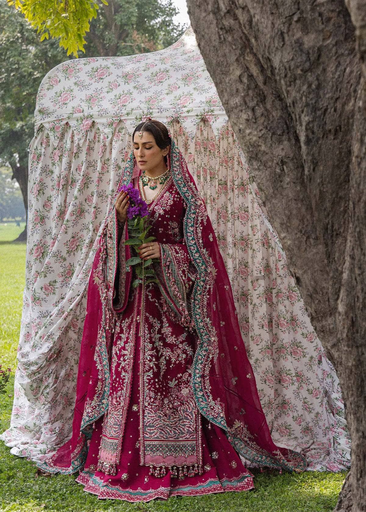 Hussain Rehar Doll House Wedding/Sher Bano/Fuchsia Pink