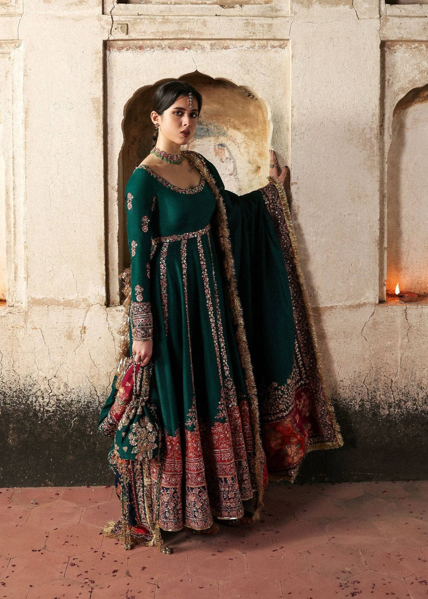 Hussain Rehar Massarrat Wedding/Meherunissa/Emerald Green