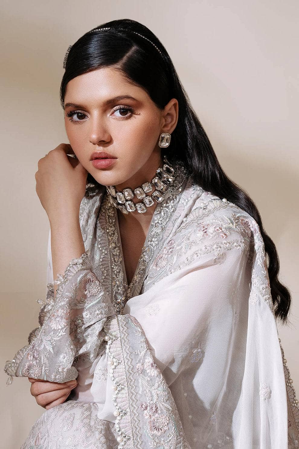 Imrozia Bridal chiffon Brands Muse By Serene/Imrozia Chiffon/Lumeire