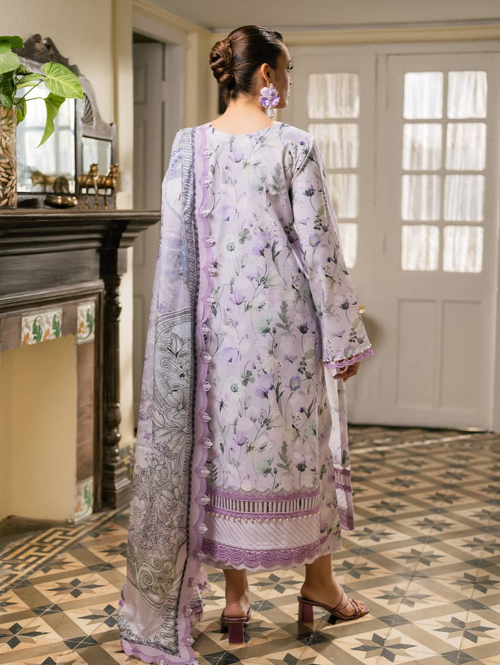 Jade Florence/Signoria/Silk Dupatta
