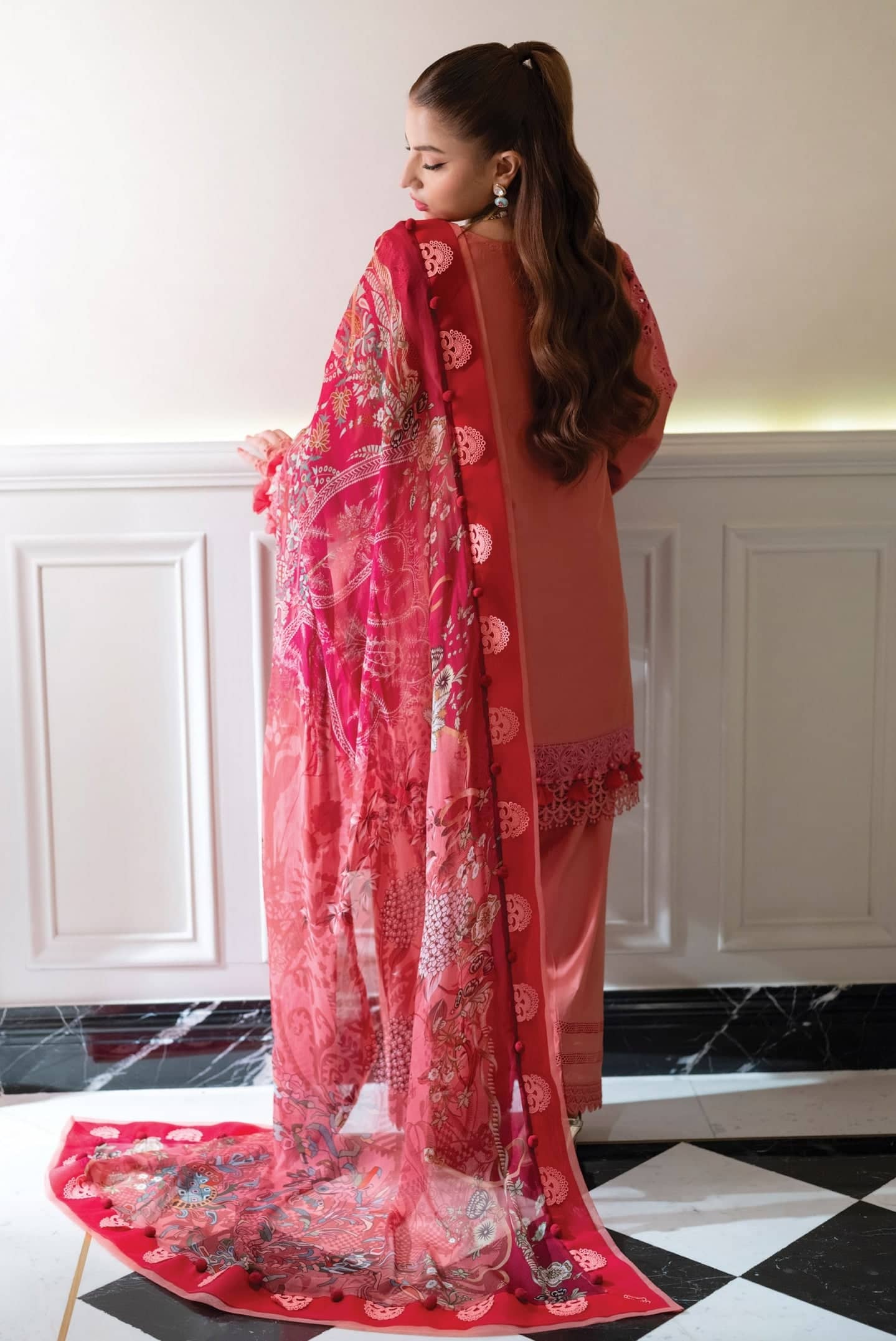 Restocked/Jade Ombre Starlet Lawn