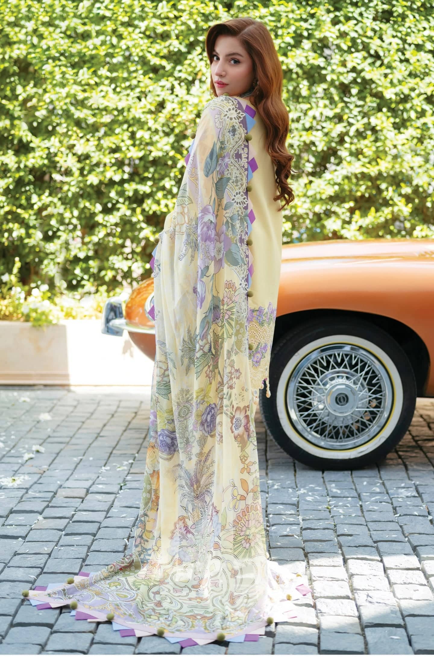 Restocked/Jade Ombre Starlet Lawn