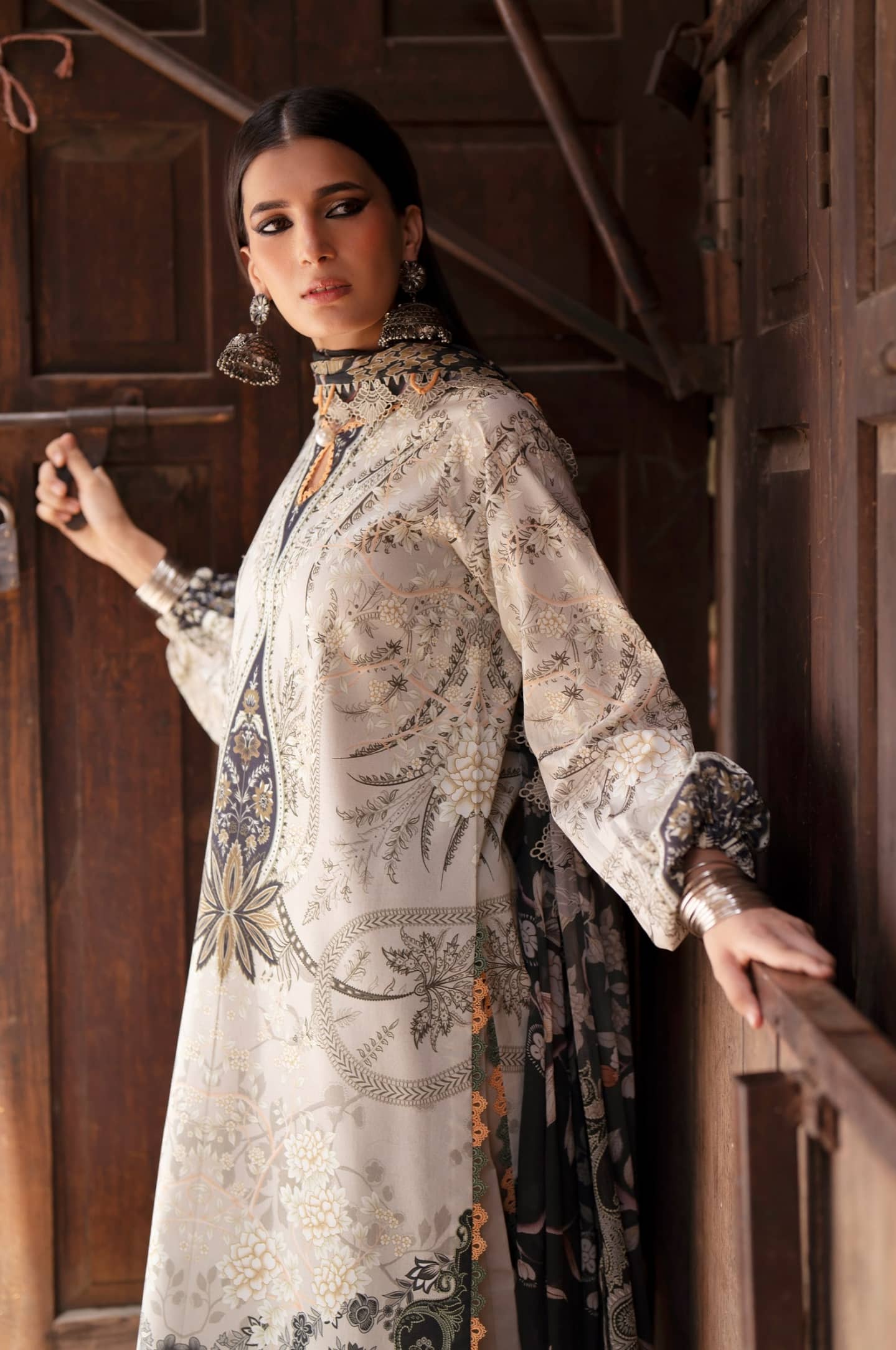 Jade Urbane Prints 26/Chiffon Dupatta
