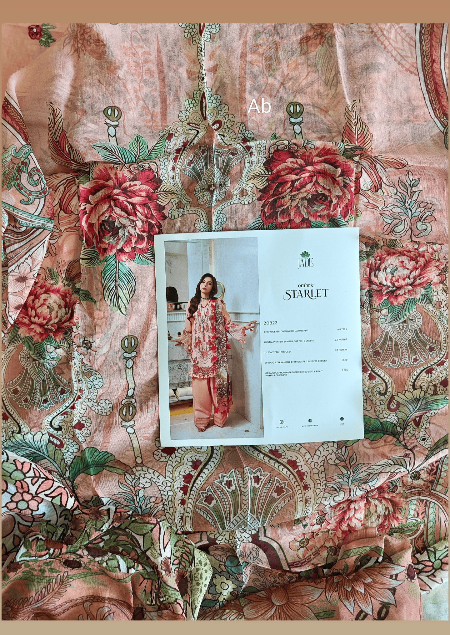 Open Pic/Jade Ombre Starlet Lawn