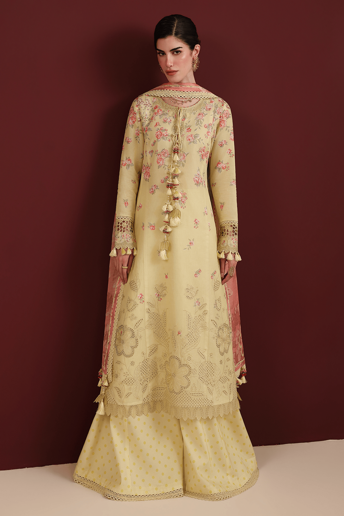 Jazmin Iris Lawn 26/D 07/Silk Dupatta