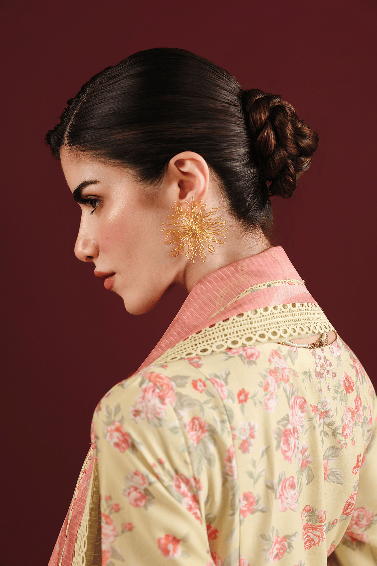 Jazmin Iris Lawn 26/D 07/Silk Dupatta