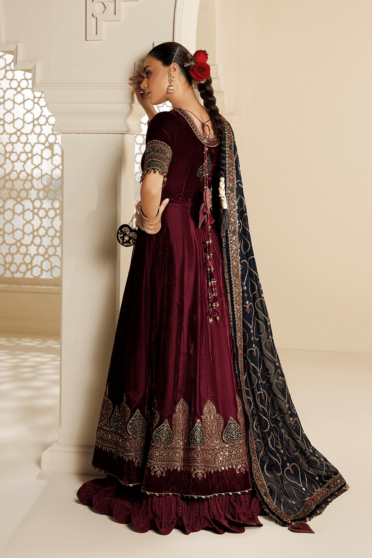 Jazmin Chandni/Royal Pure Velvet Wedding/CVF26-D04