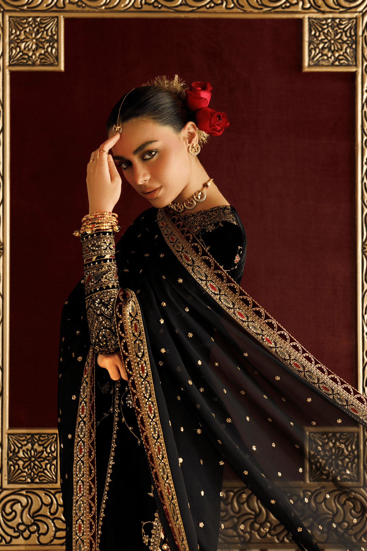 Jazmin Chandni/Royal Pure Velvet Wedding/CVF26-D05