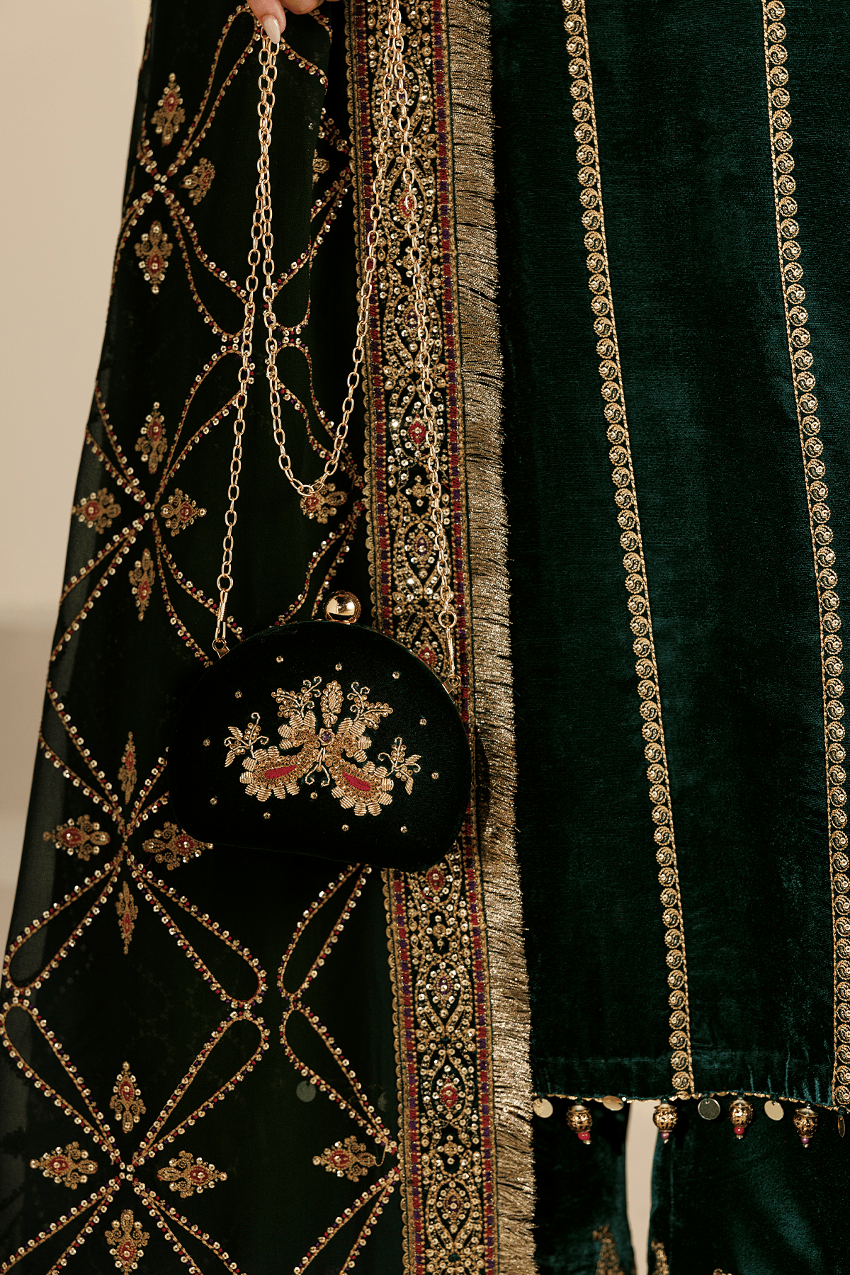 Jazmin Chandni/Royal Pure Velvet Wedding/CVF26-D07