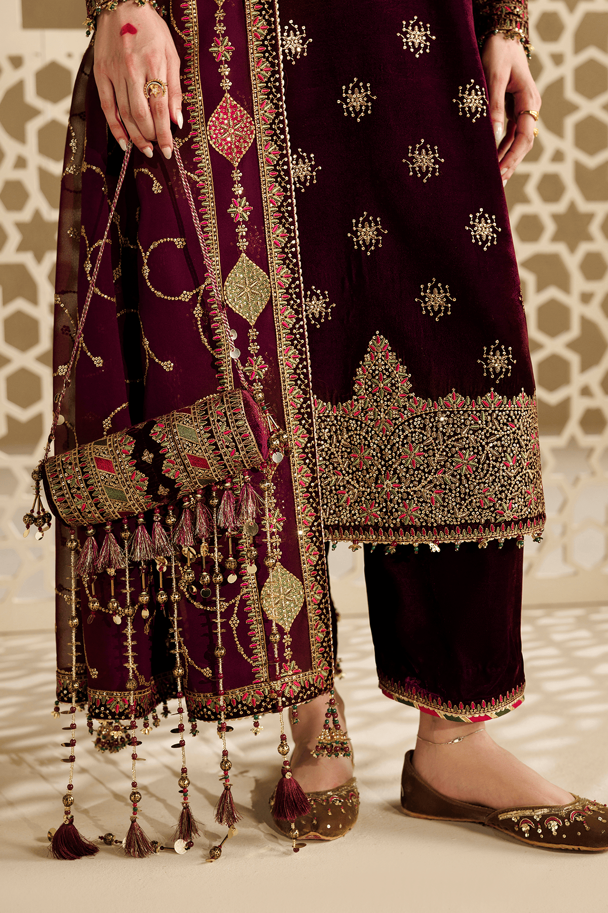 Jazmin Chandni/Royal Pure Velvet Wedding/CVF26-D08