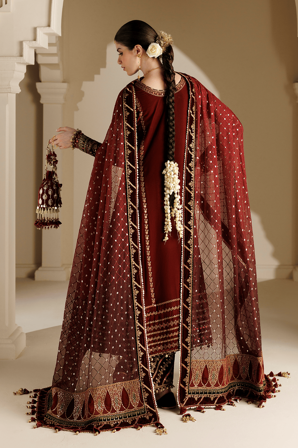Jazmin Chandni /Royal Pure Velvet Wedding/CVF26-D10