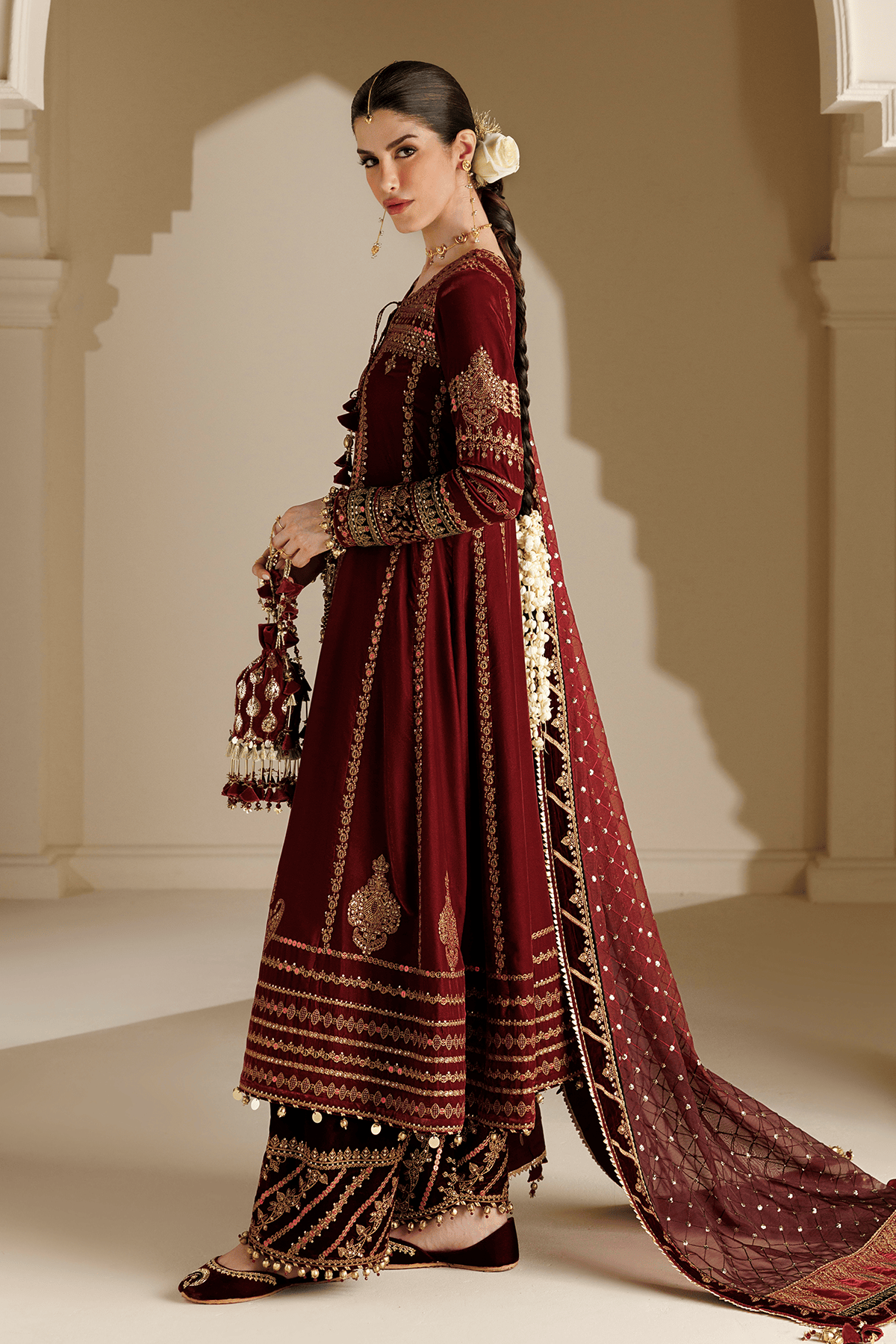 Jazmin Chandni /Royal Pure Velvet Wedding/CVF26-D10