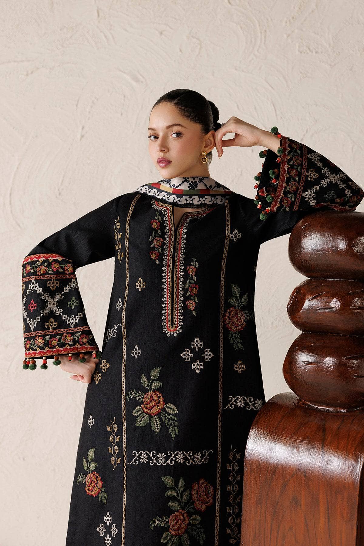 Jazmin Winter Luxury 26/Exclusive/EMBROIDERED PREMIUM KHADDAR UW-0270