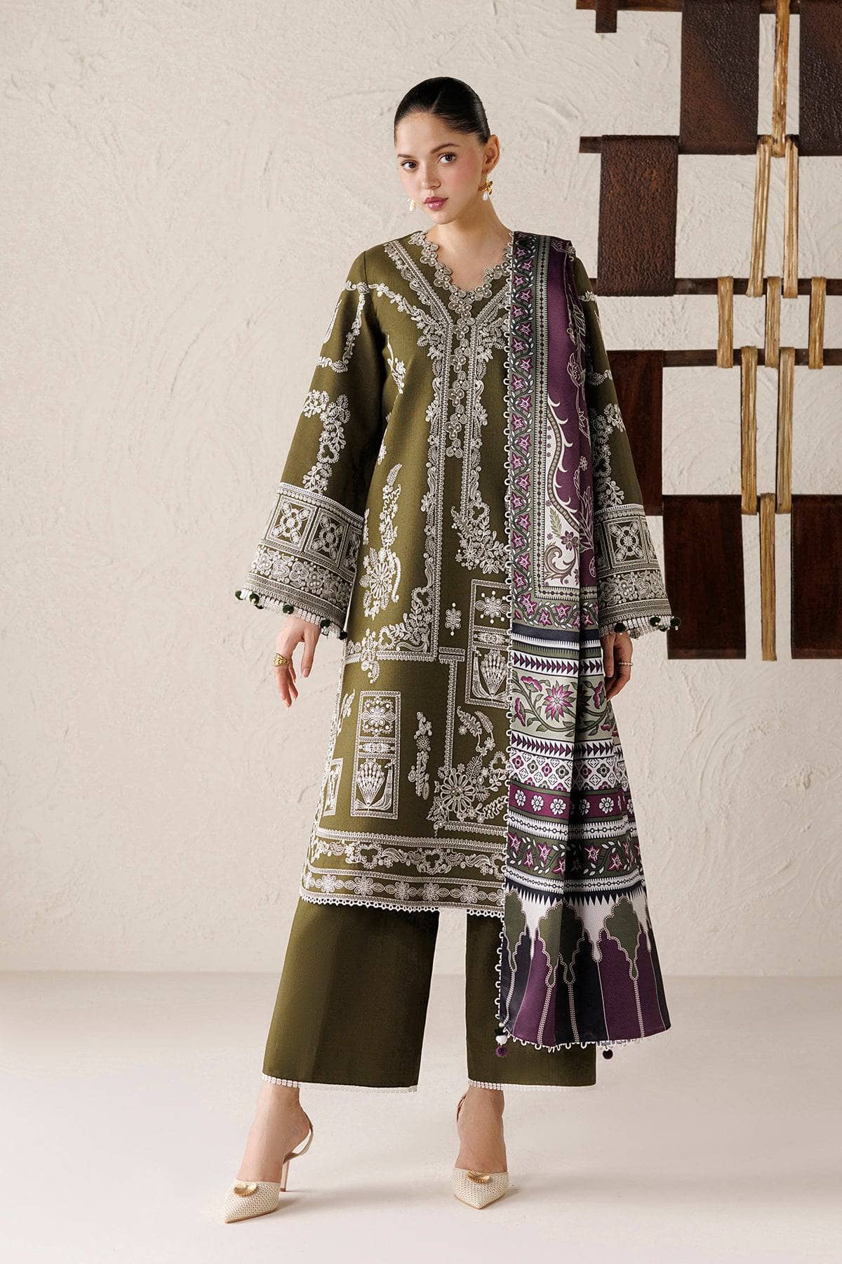 Jazmin Winter Luxury 26/Exclusive/EMBROIDERED PREMIUM KHADDAR UW-0271