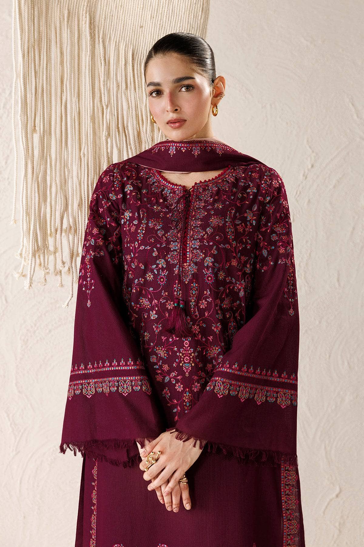 Jazmin Winter Luxury 26/Exclusive/EMBROIDERED PREMIUM KHADDAR UW-0291