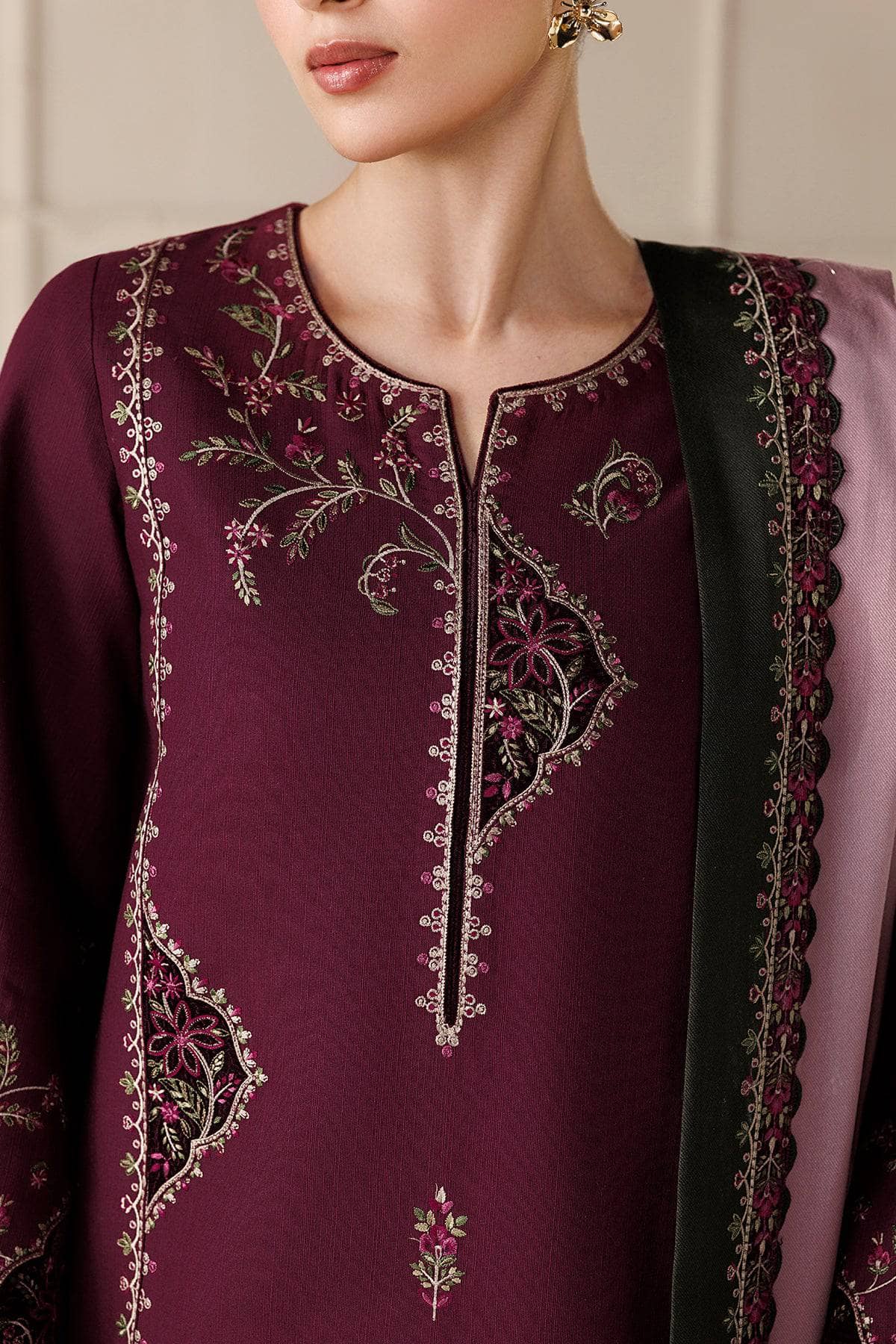 Jazmin Winter Luxury 26/Exclusive/MBROIDERED PREMIUM KHADDAR UW-0288
