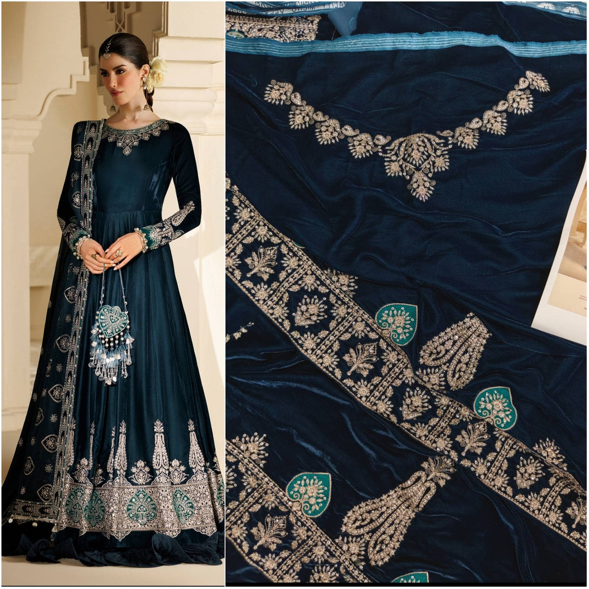 Open Pic/Jazmin Chandni/Royal Pure Velvet Wedding/CVF26-D09