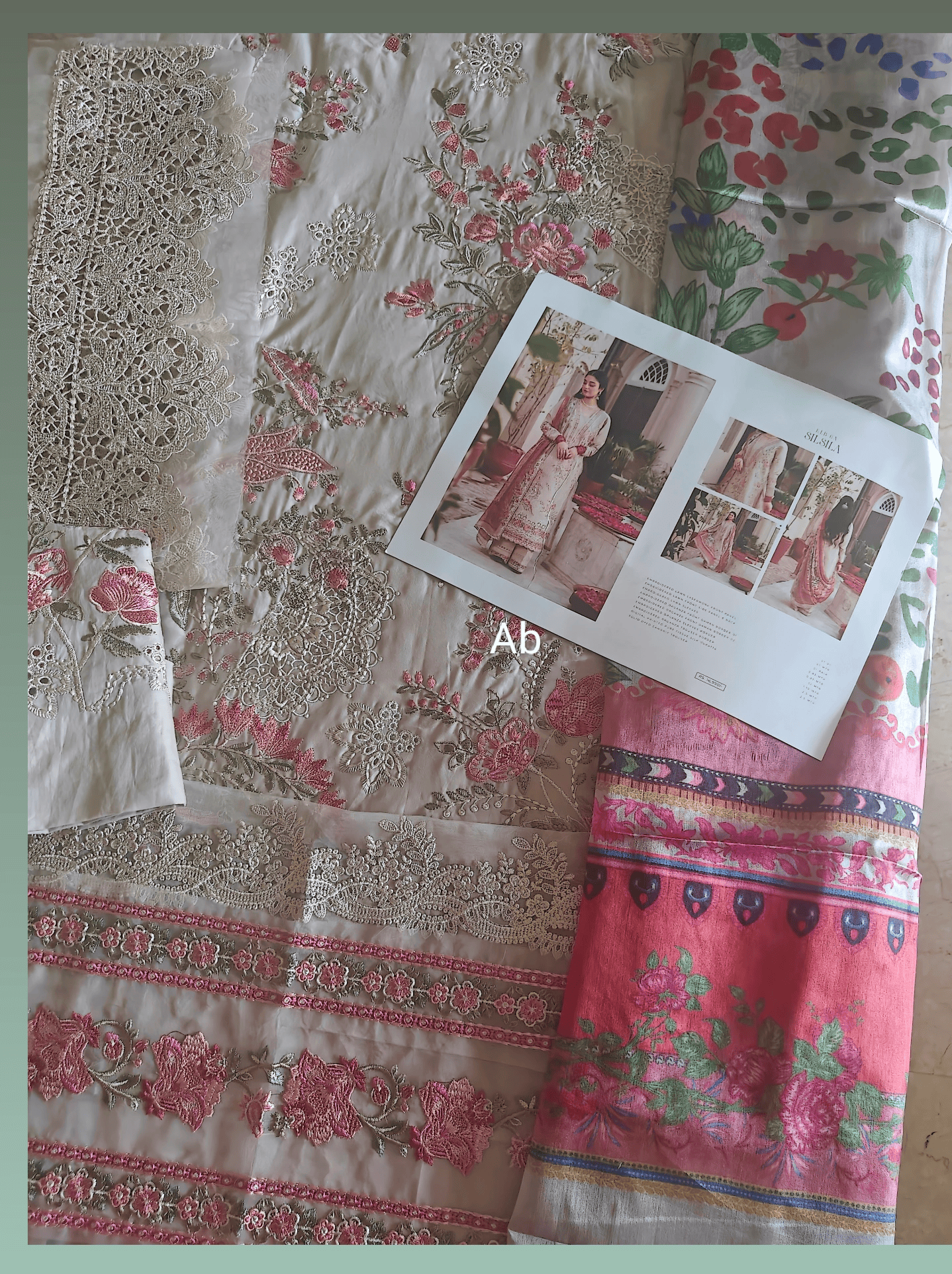 Open Pic/Kahf Premium Lawn 26/KLB-6A SILSILA