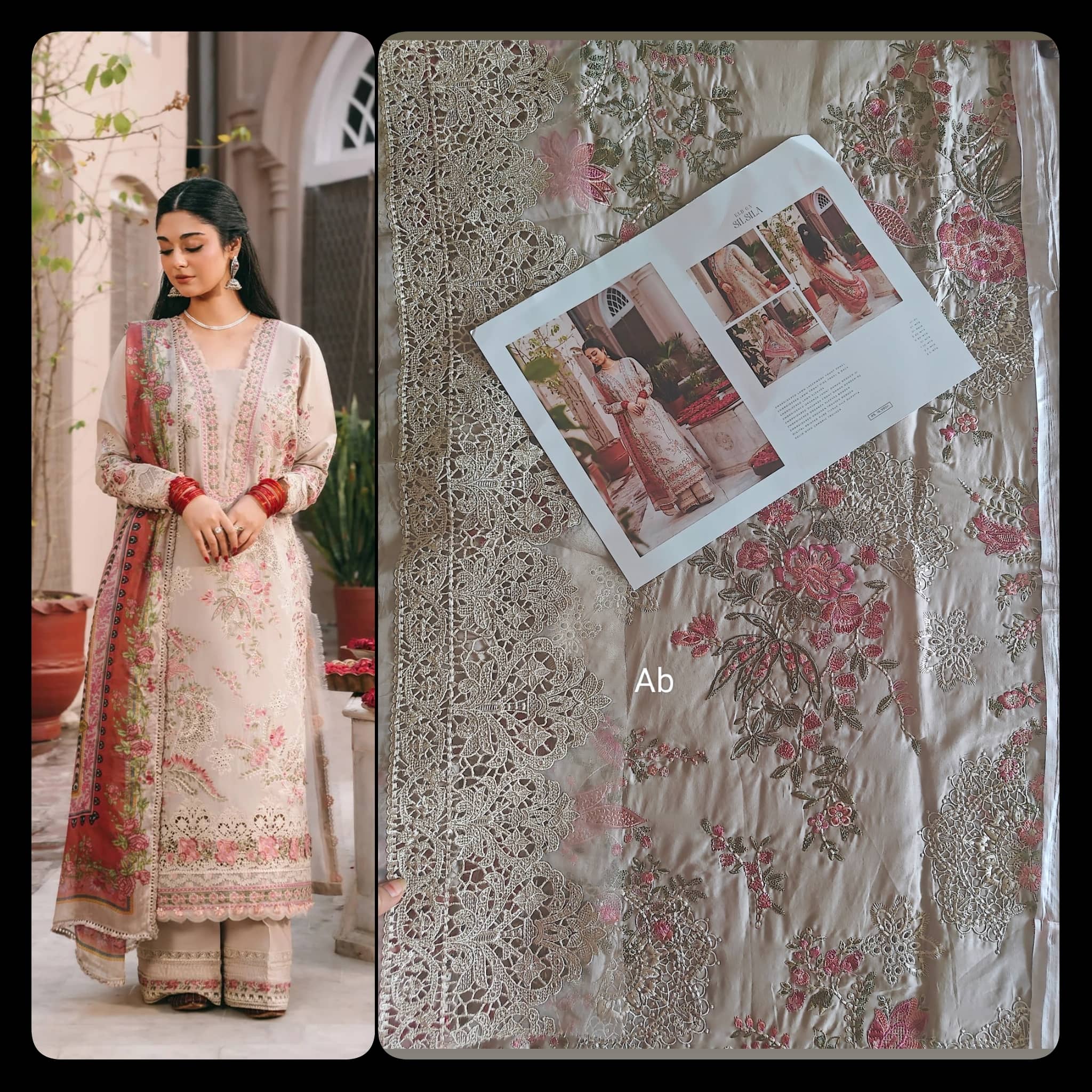 Open Pic/Kahf Premium Lawn 26/KLB-6A SILSILA