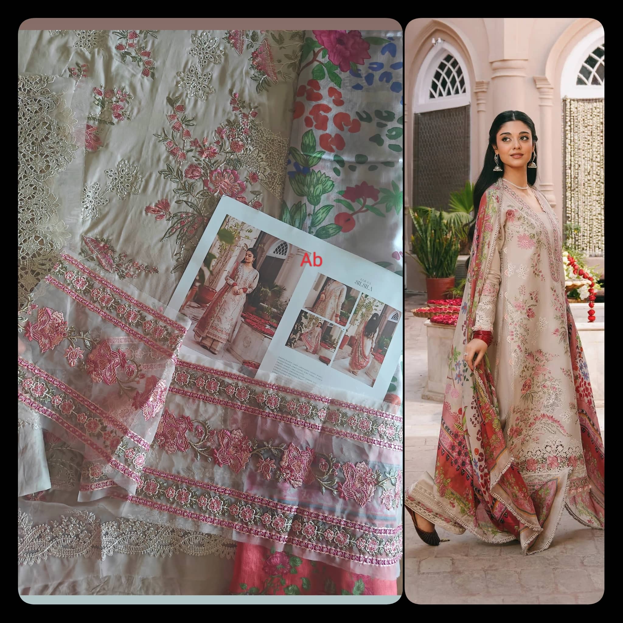Open Pic/Kahf Premium Lawn 26/KLB-6A SILSILA