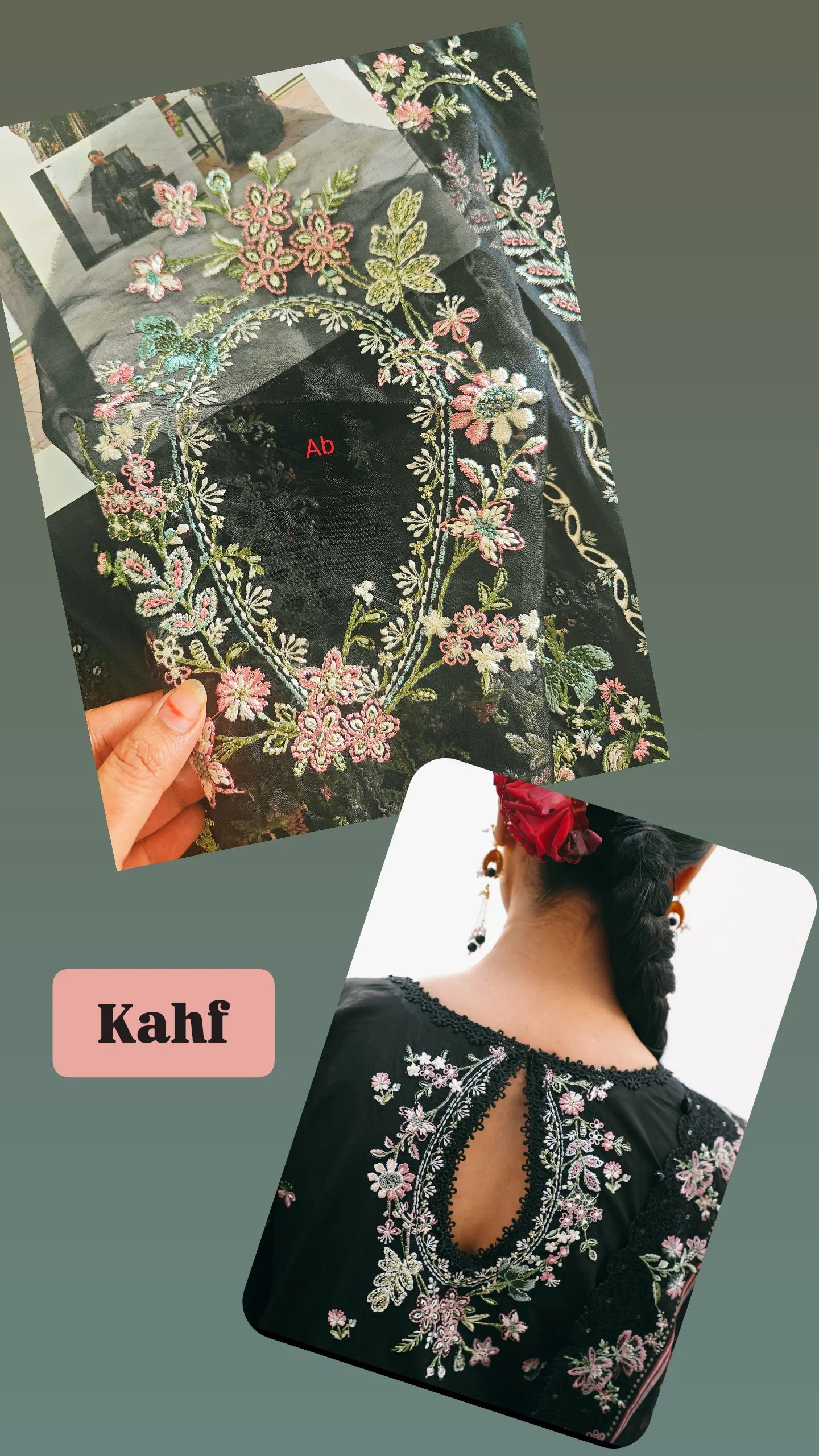 Sale‼️Open Pic/Kahf Premium Lawn 26/KLB-3B SIYAARA