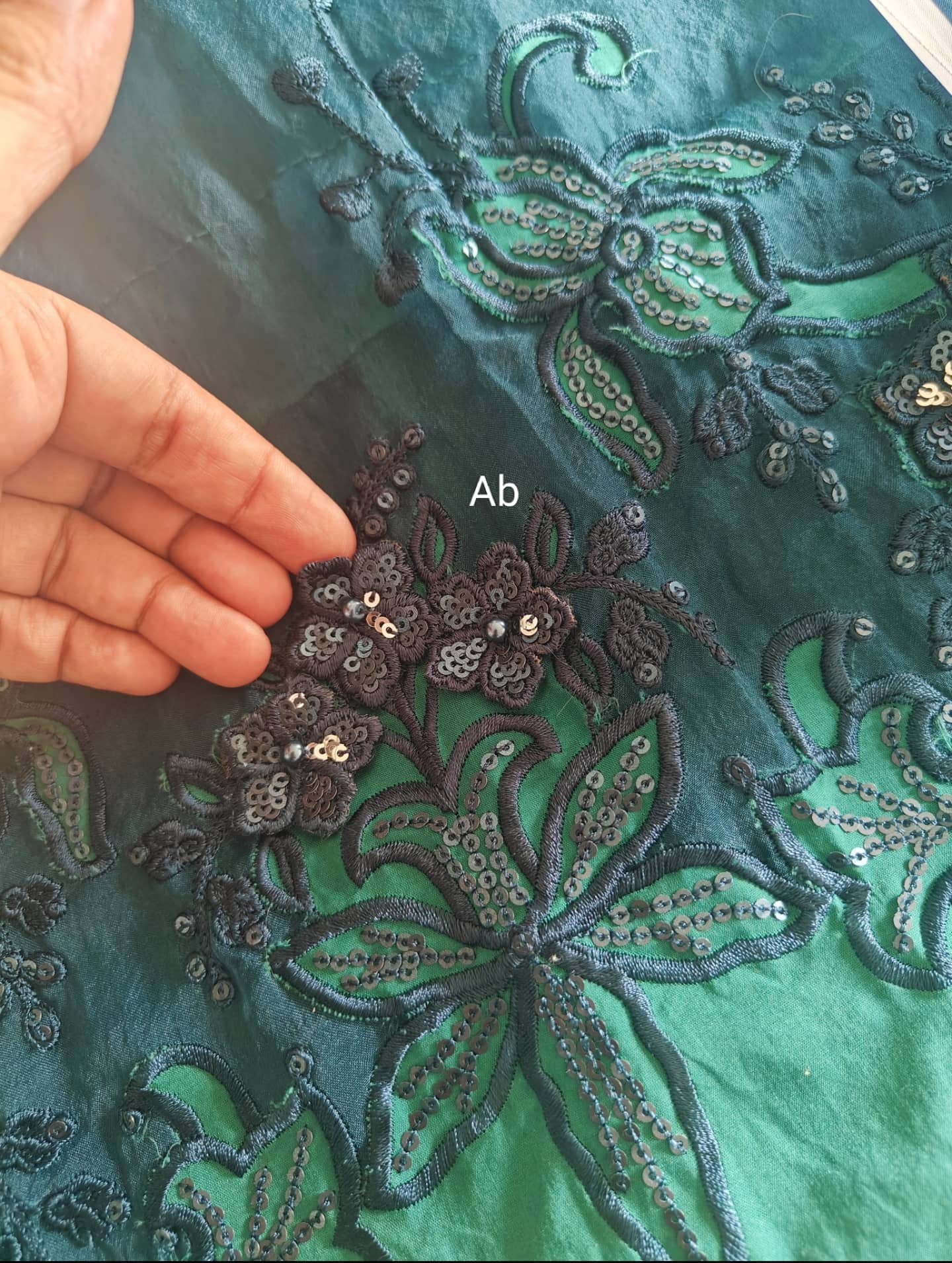 Open Open Pic/Sale‼️Maria B Eid Lawn 26/Vol 2/D-06/Sea Green