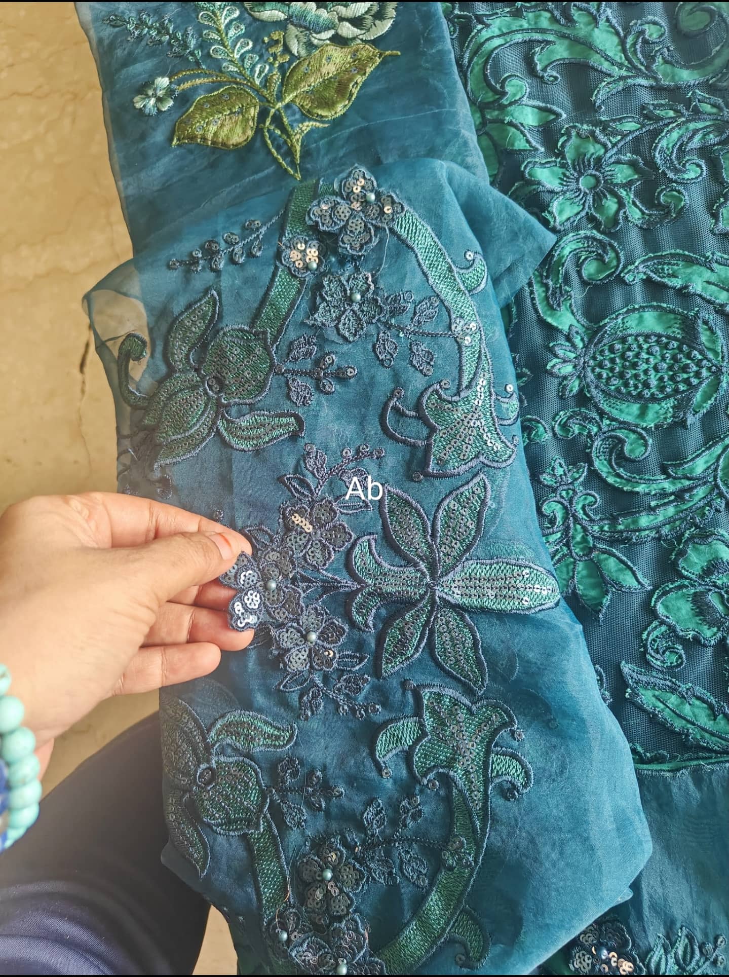 Open Open Pic/Sale‼️Maria B Eid Lawn 26/Vol 2/D-06/Sea Green