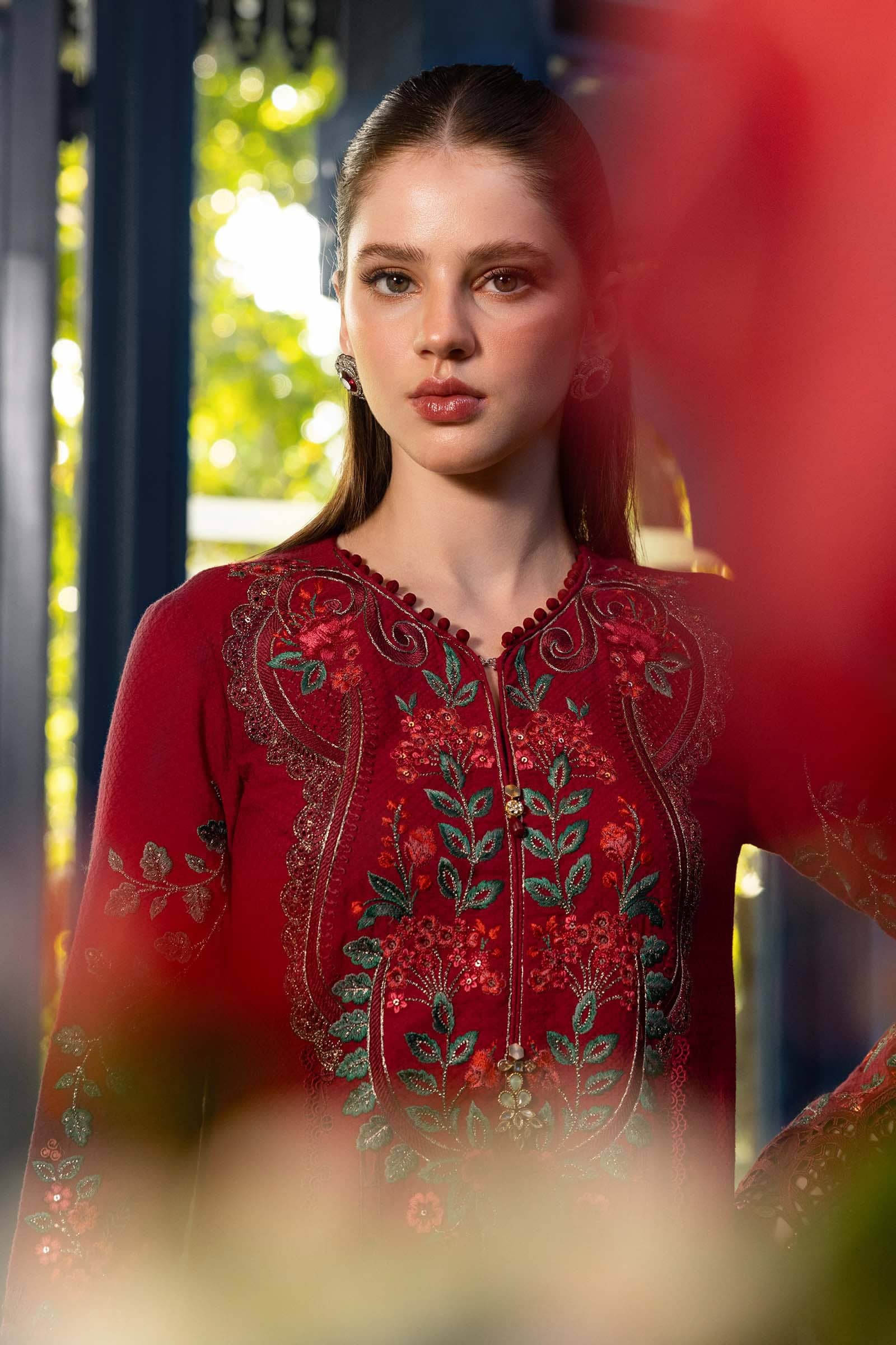 Maria B Eid Lawn 26/Vol 2/D-05/Red