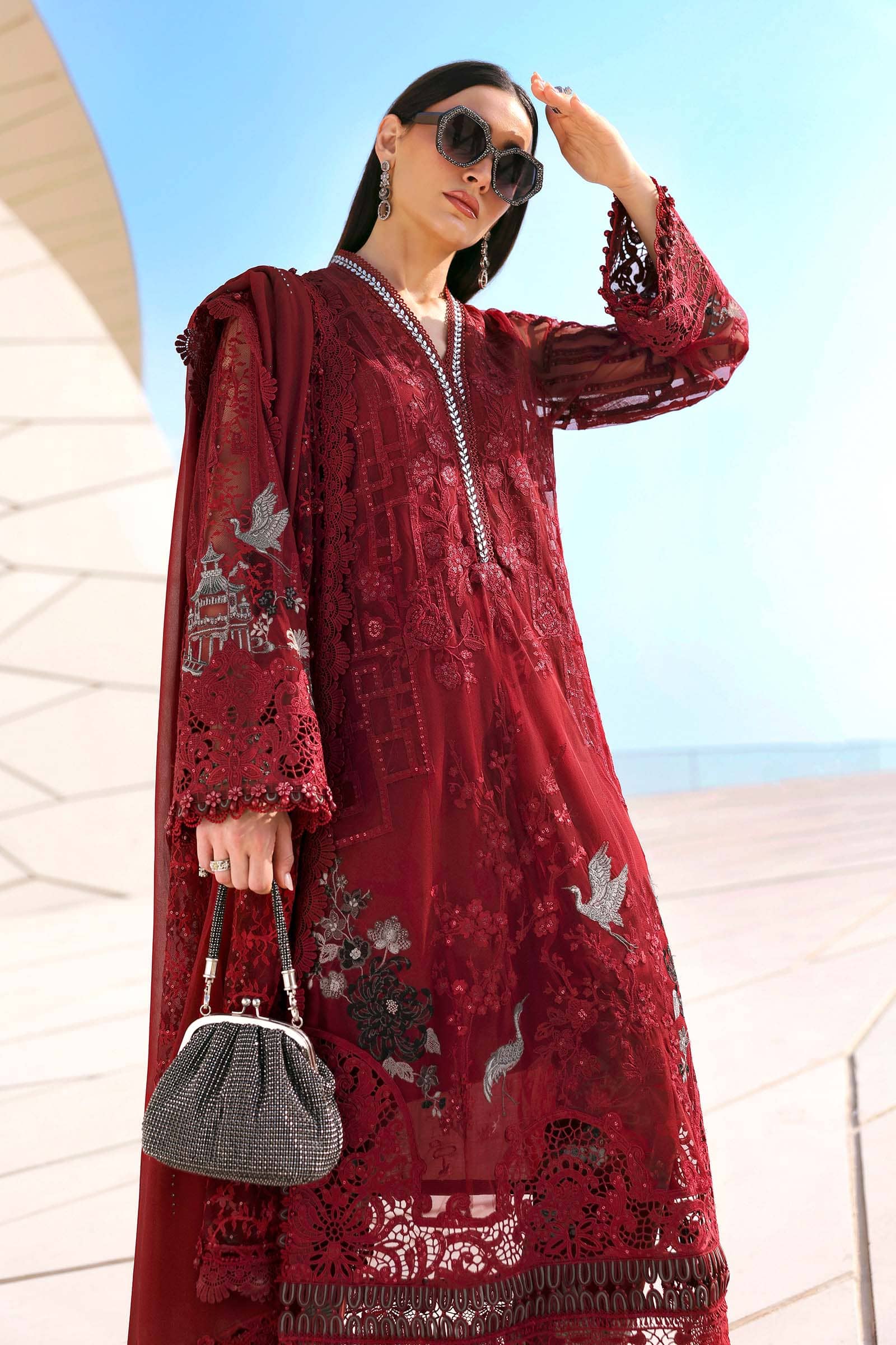 Maria B Lawn 26/7A/Red