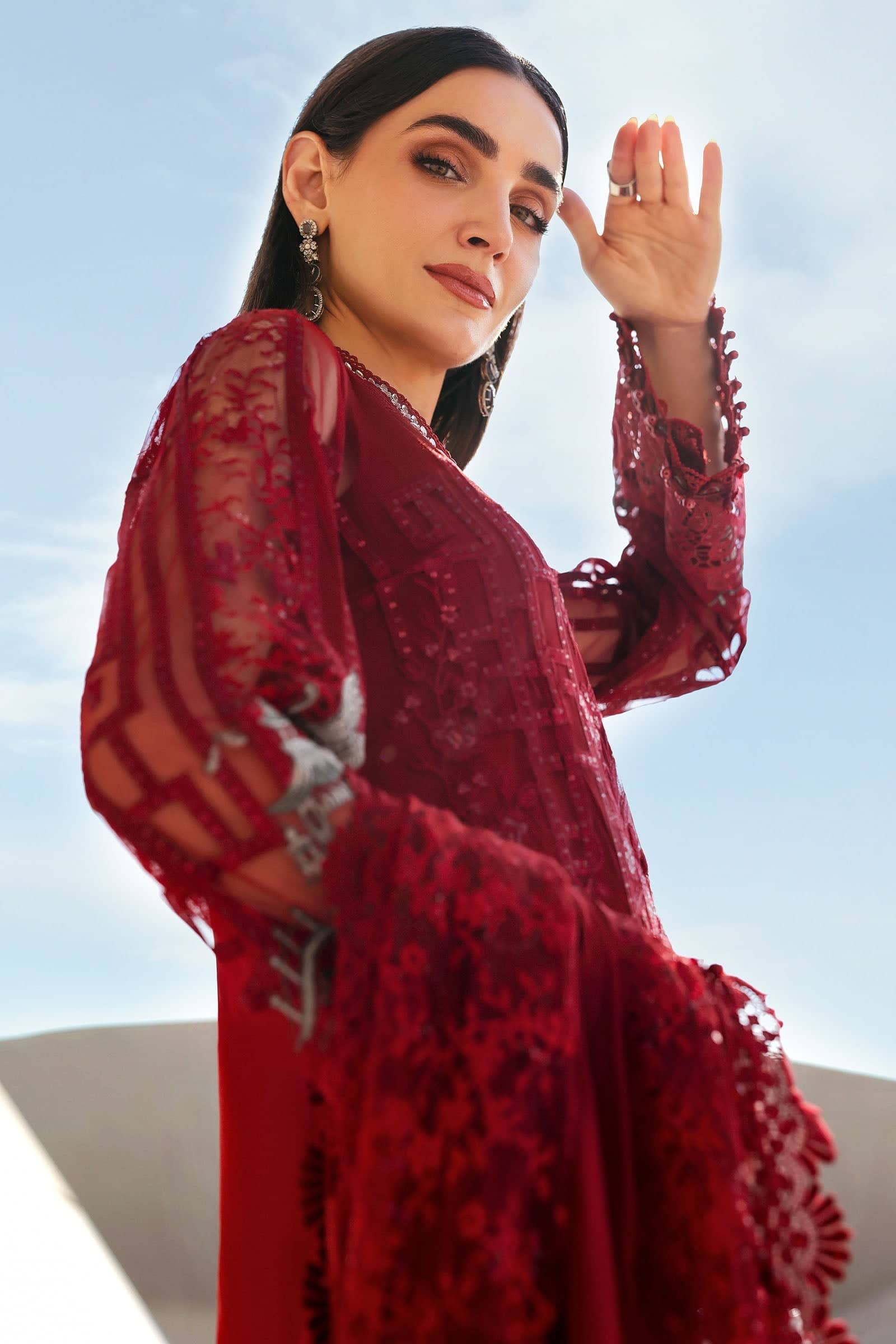 Maria B Lawn 26/7A/Red