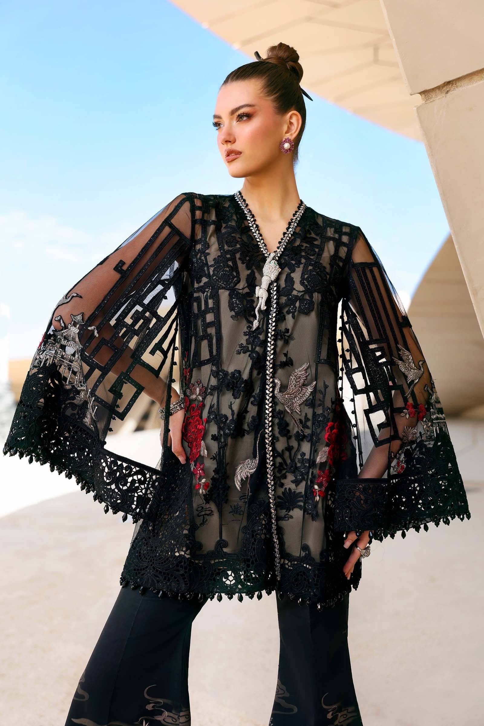 Maria B Lawn 26/7B/Black