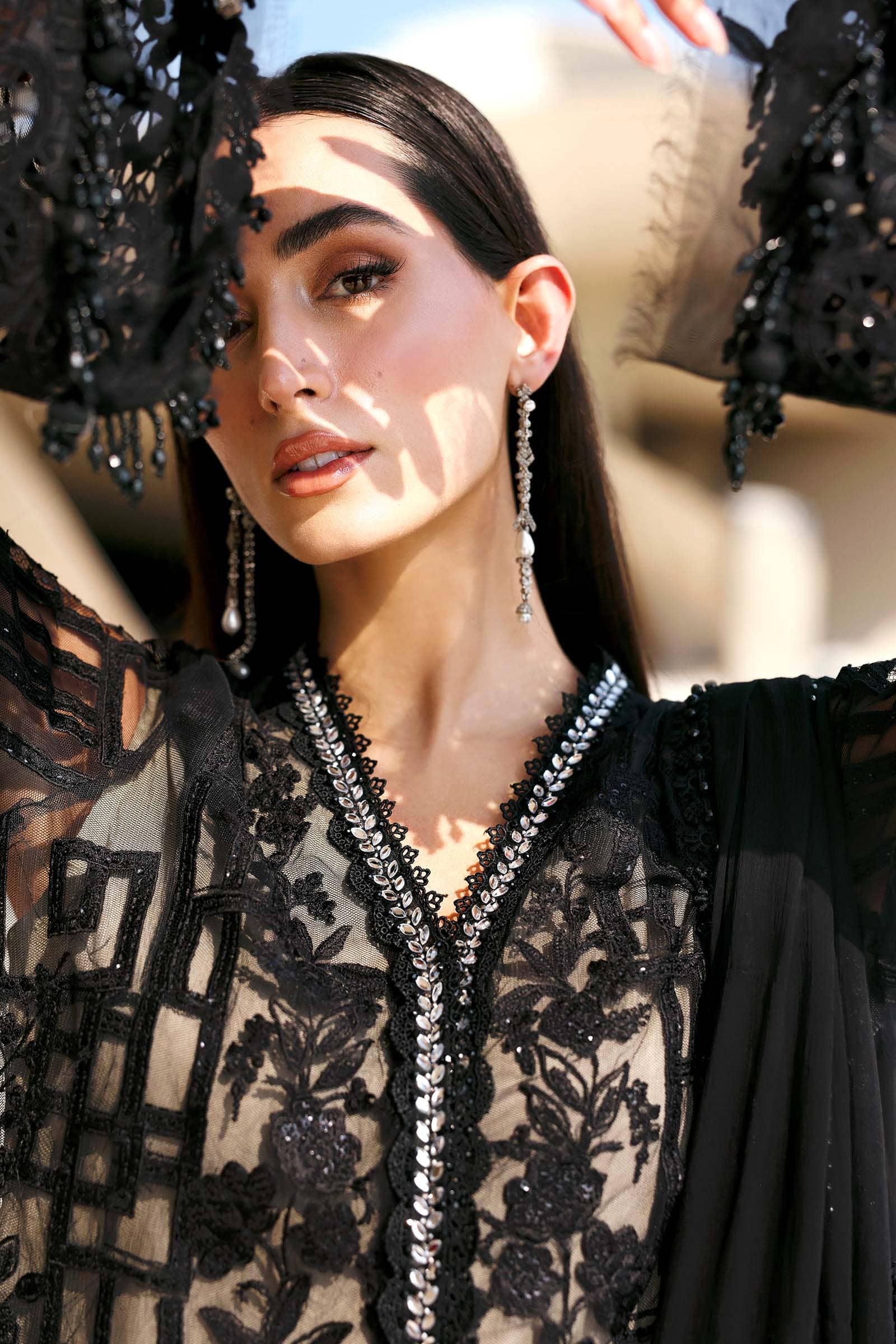 Maria B Lawn 26/7B/Black