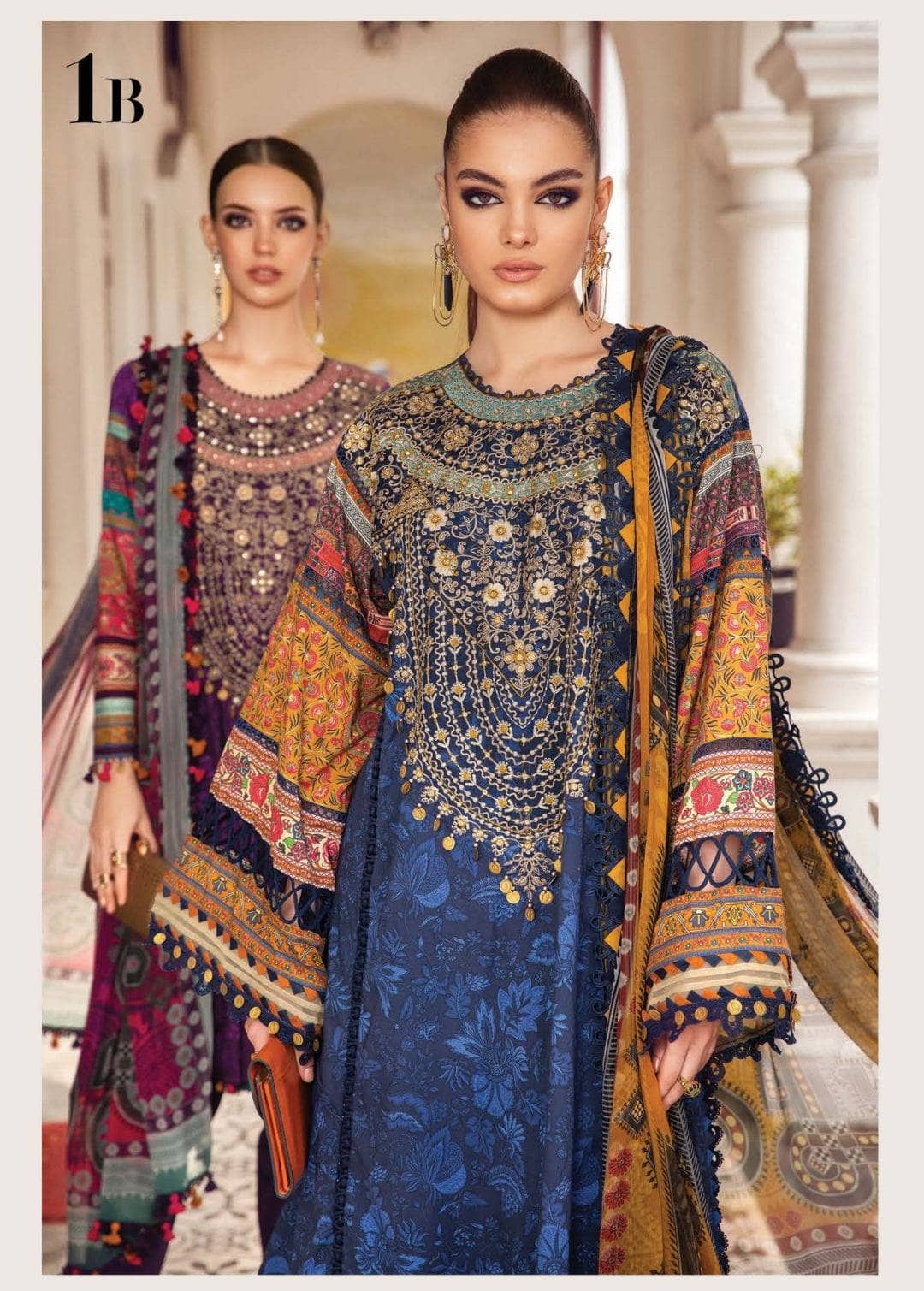 Restocked/Maria B M Prints Fall Edit 23/1 B