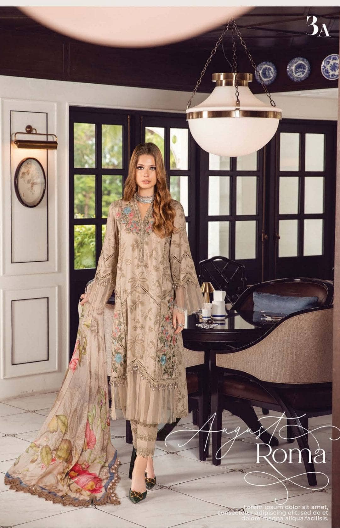 Maria B Luxury Winter Collection Restocked/Maria B M Prints Fall Edit 23/3 A