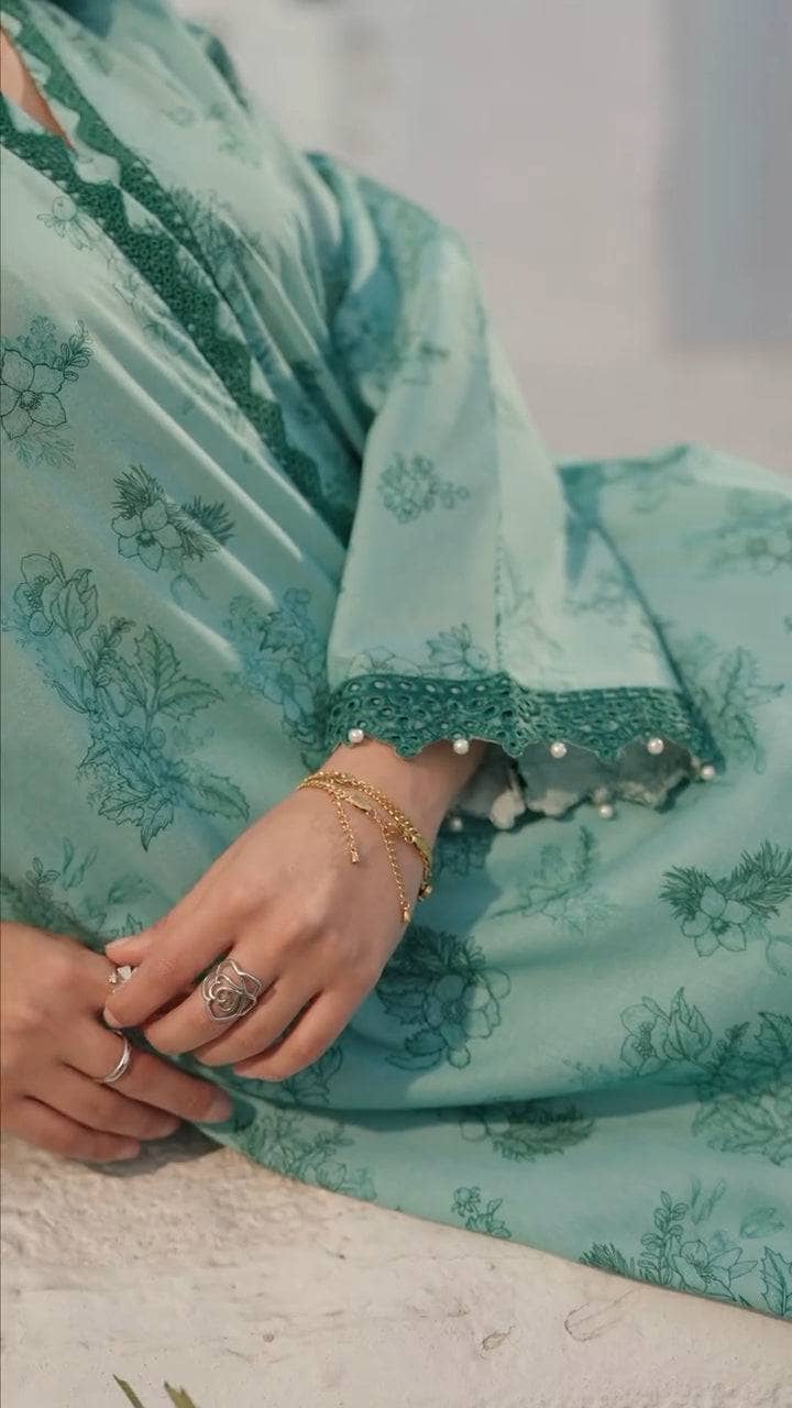 Maria B M Basics Lawn Pakistani Suits Maria B M Basics 25/Vol 1/8B