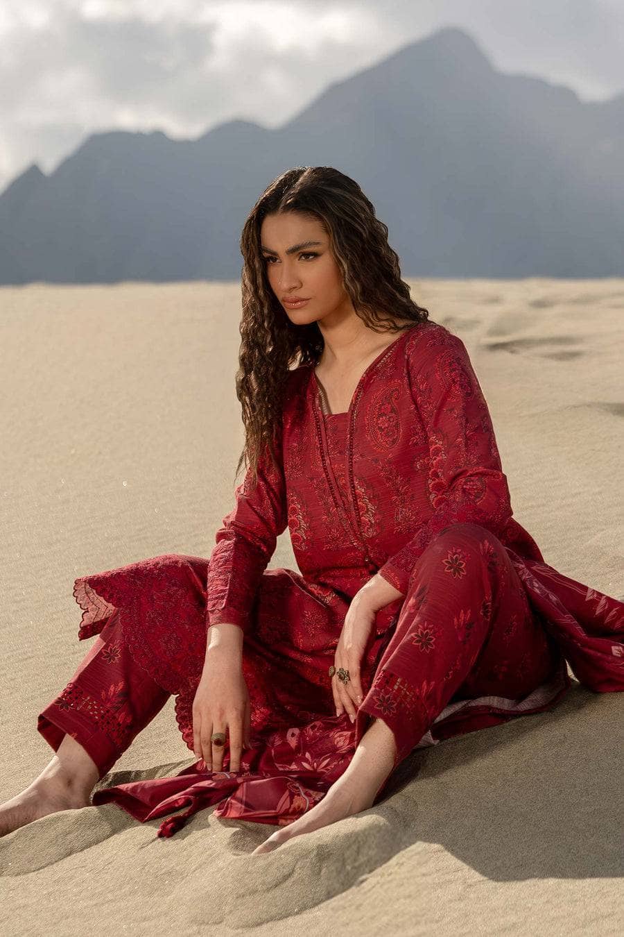 Maria B M Basics Winter Pakistani Suits Maria B M Basics/8B