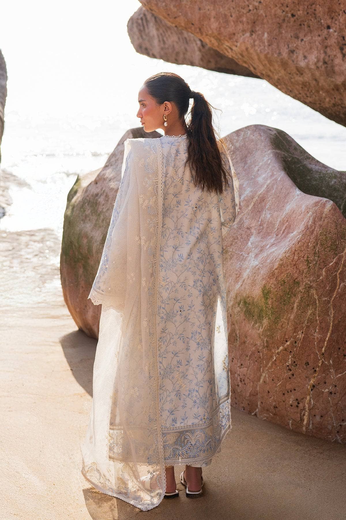 Afrozeh Endless Summer/Nerida/Pearl White