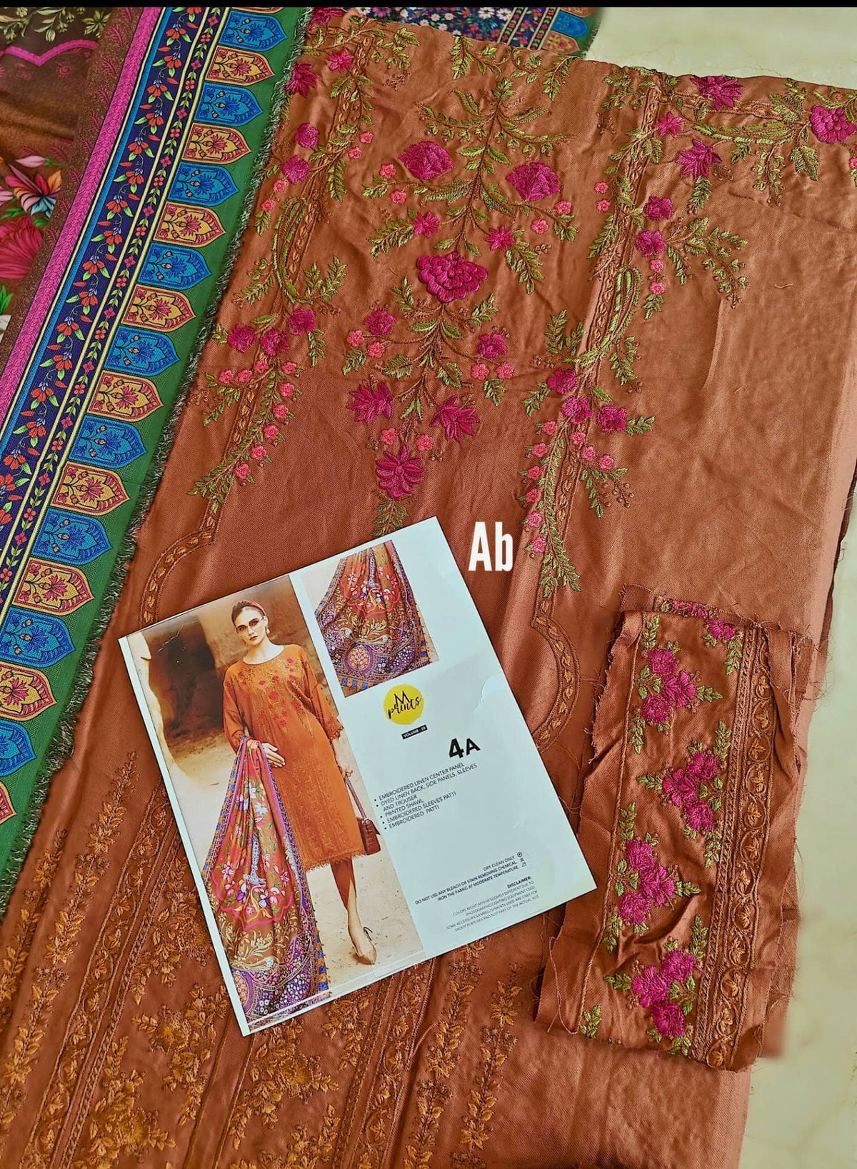 Sale‼️Open Pic/Maria B M Prints Fall Edit/MPT-2004A/Shawl