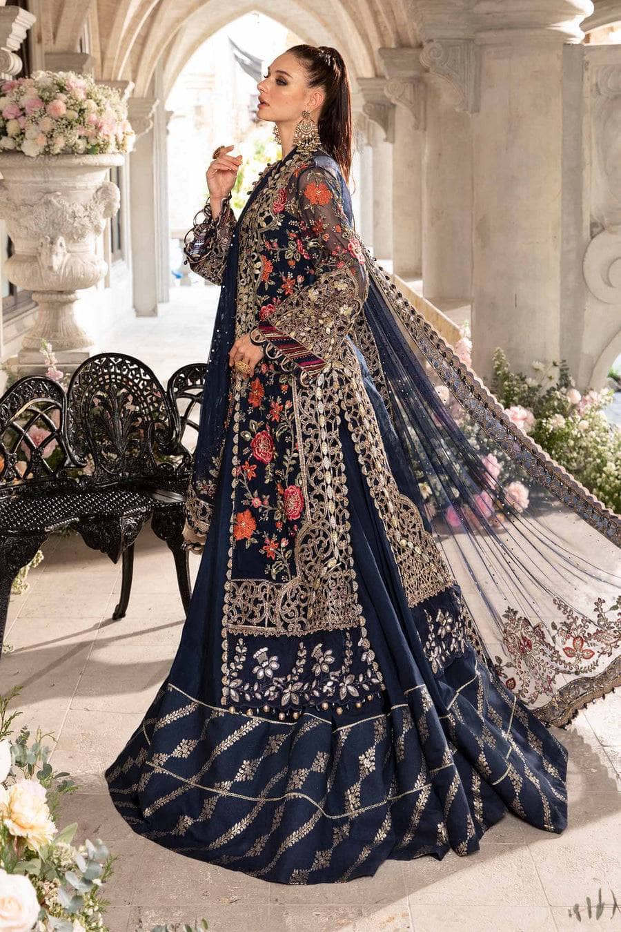 Restocked/Maria B Mbroidered 24/Eid Collection/BD 2808