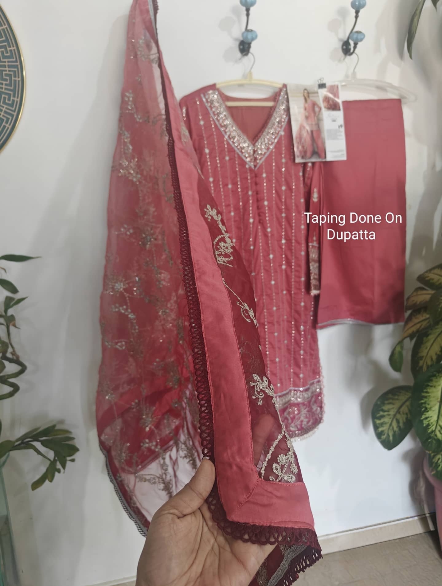 Ready To Wear/Stitched/Maria B Sateen/Size -M
