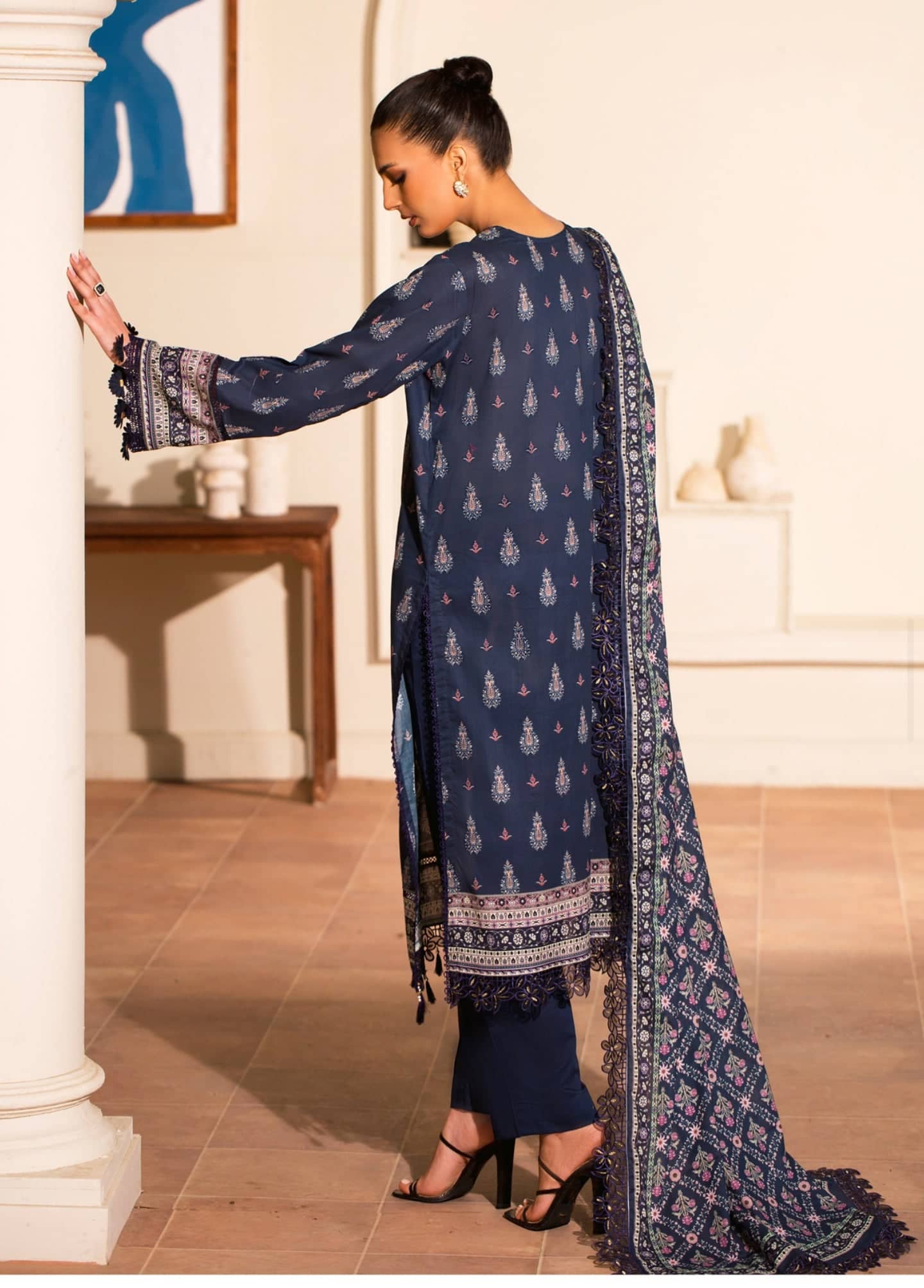 Mausummery Spring Summer Lawn 26/Bluebell