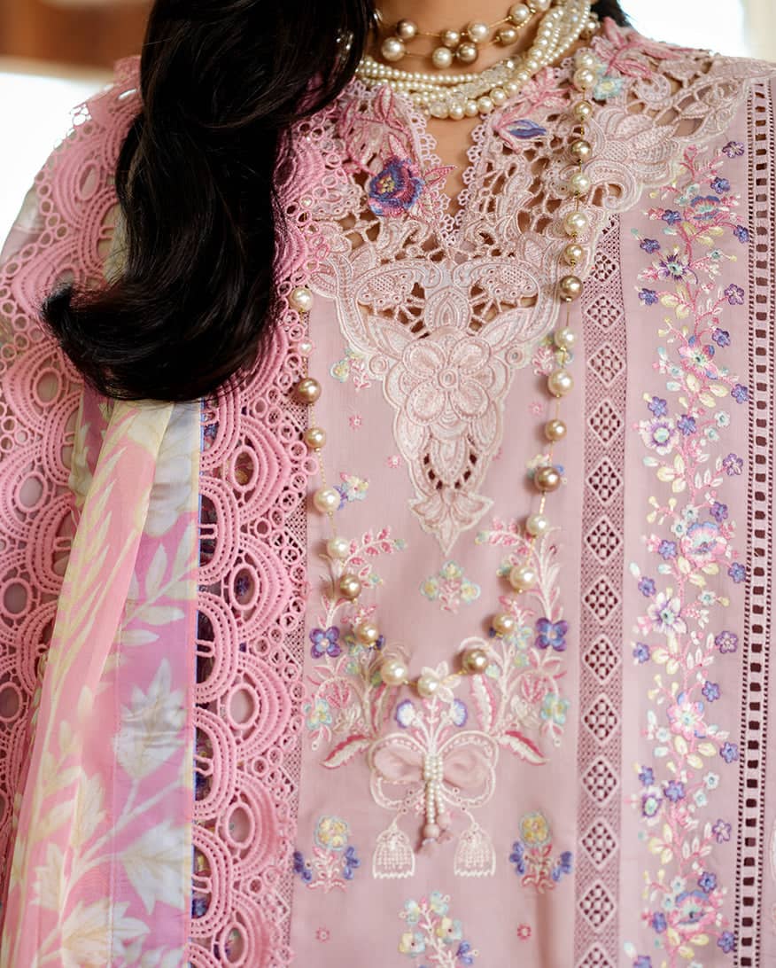 Mushq Amoi Lawn/Opulent Whisper/Mauve Pink