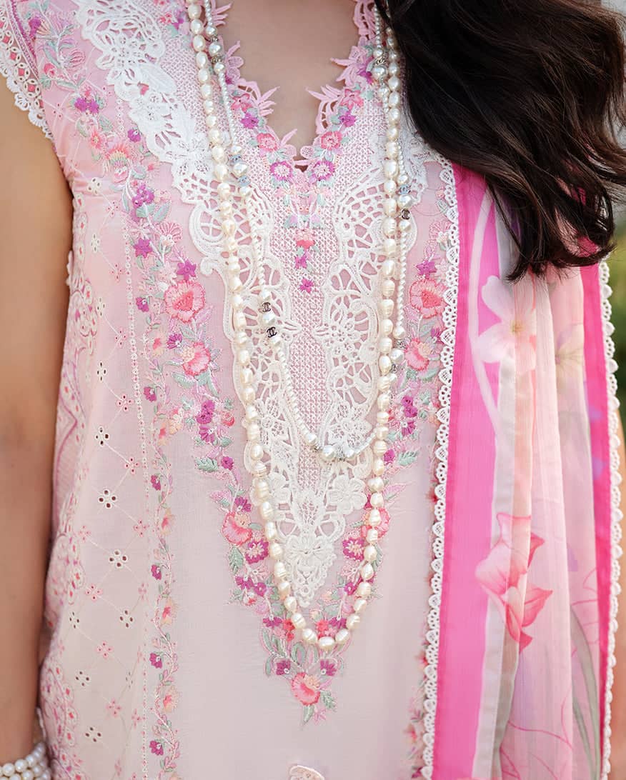 Mushq Amoi Lawn/Silent Dreamer/Pink