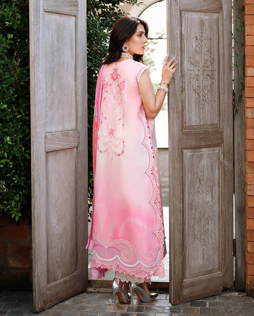 Mushq Amoi Lawn/Silent Dreamer/Pink